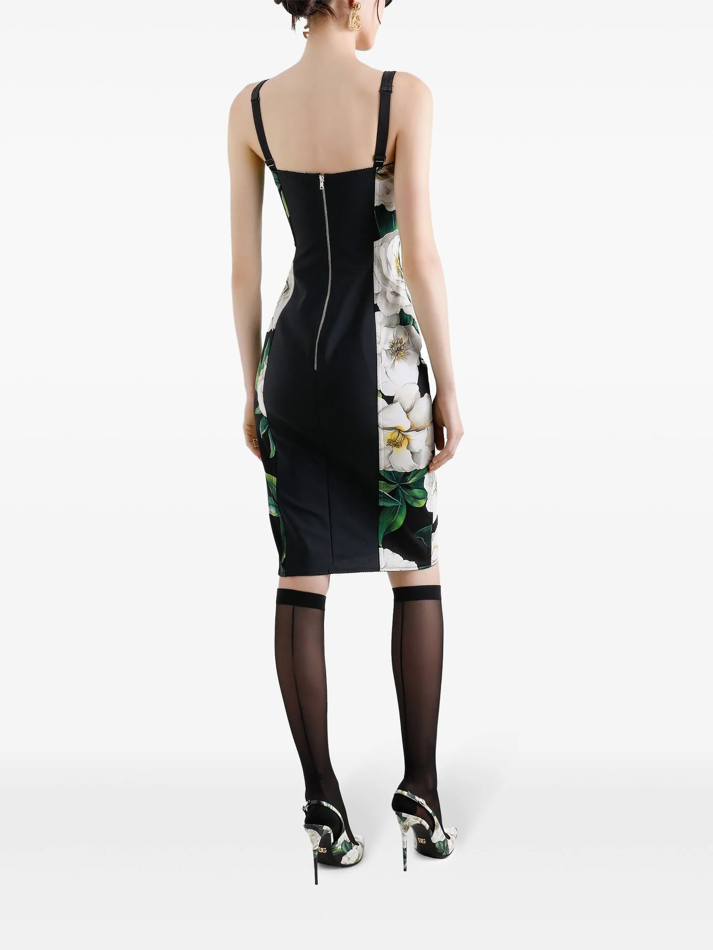 mini floral-print dress