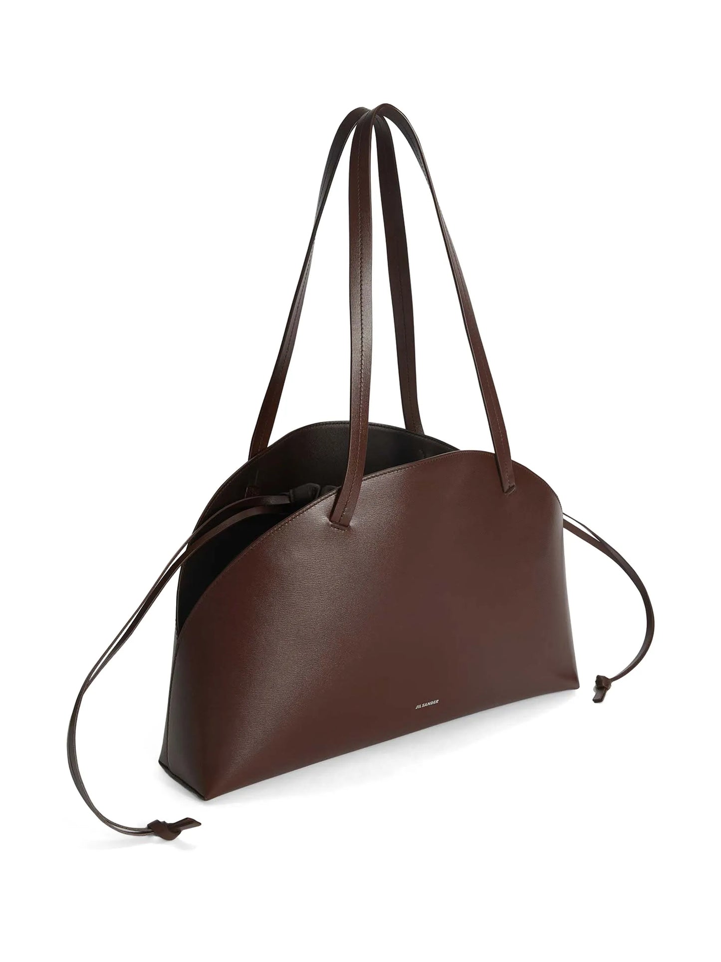curved medium shoulder bag
