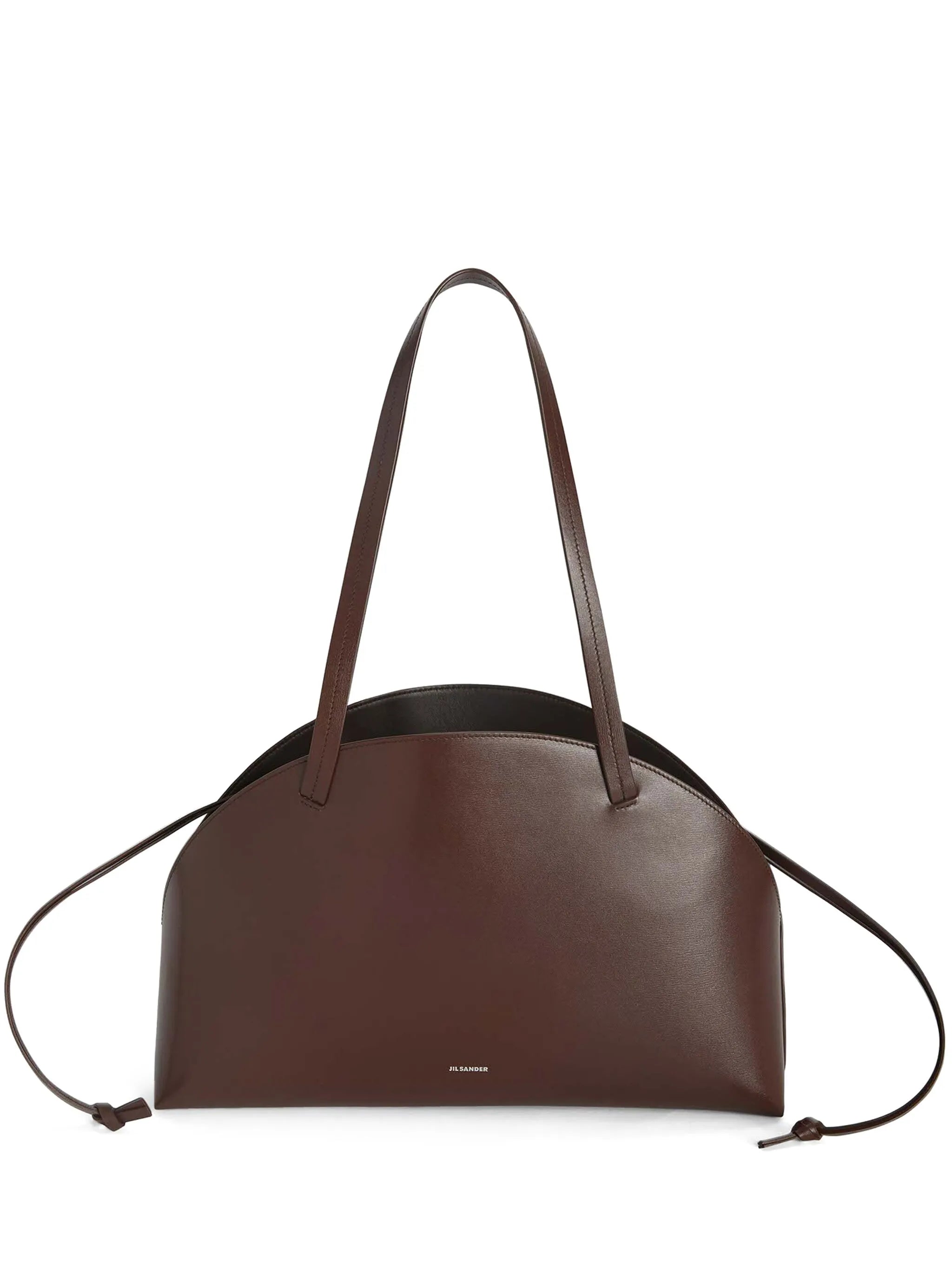 curved medium shoulder bag
