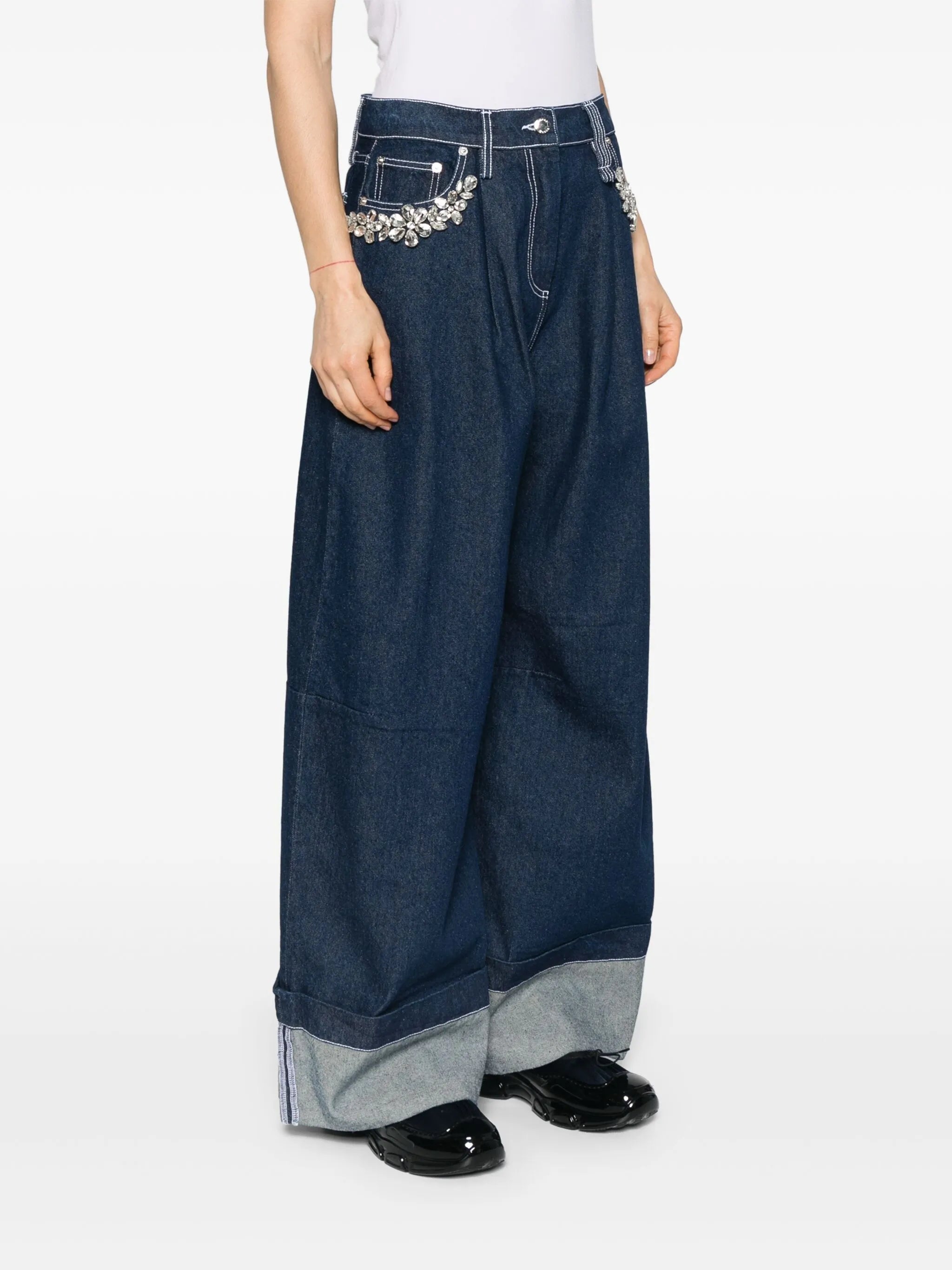 Wide Puddle jeans