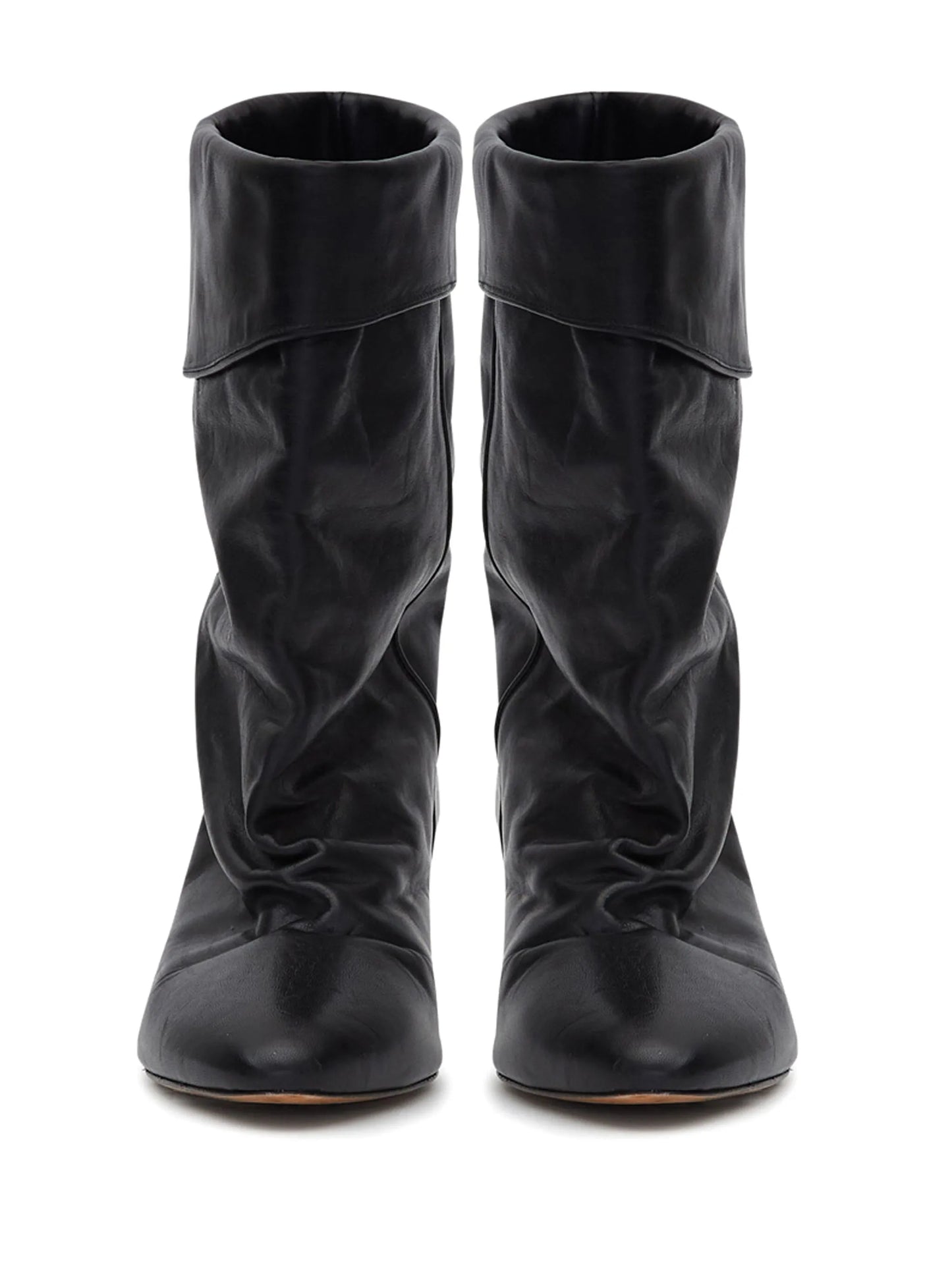 55mm Dalby slouchy leather boots