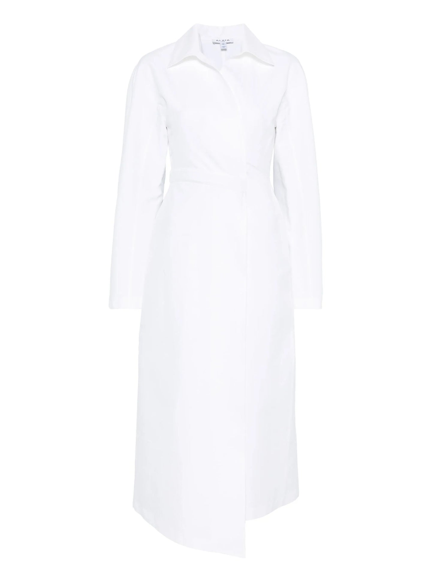 wrap midi dress