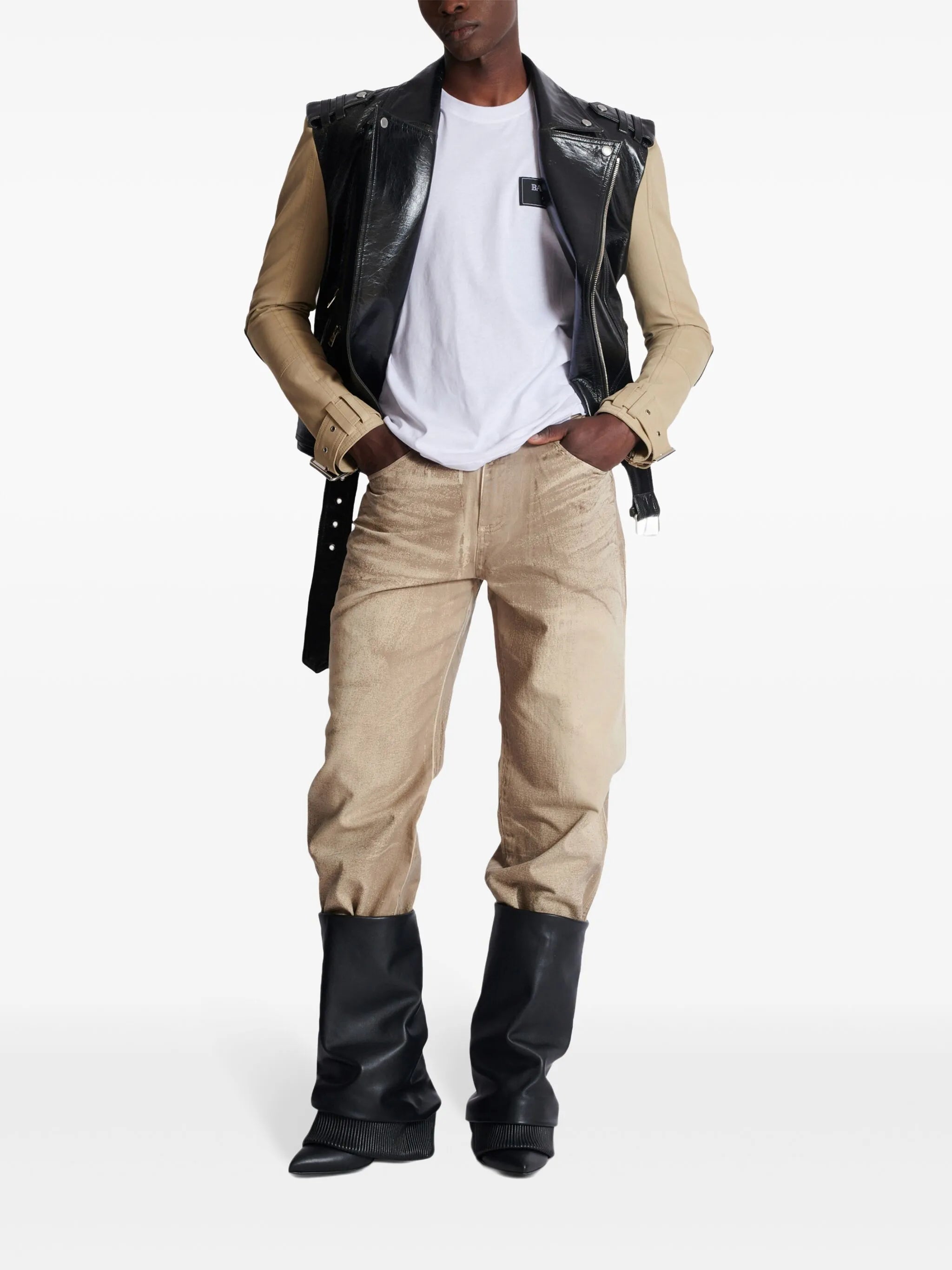 Balmain Couture label T-shirt