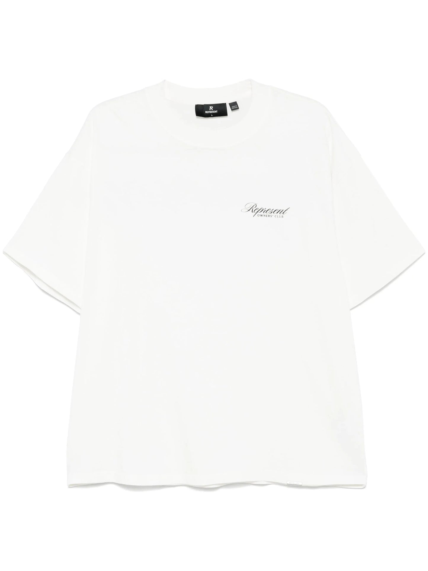 Owners Club script-print T-shirt