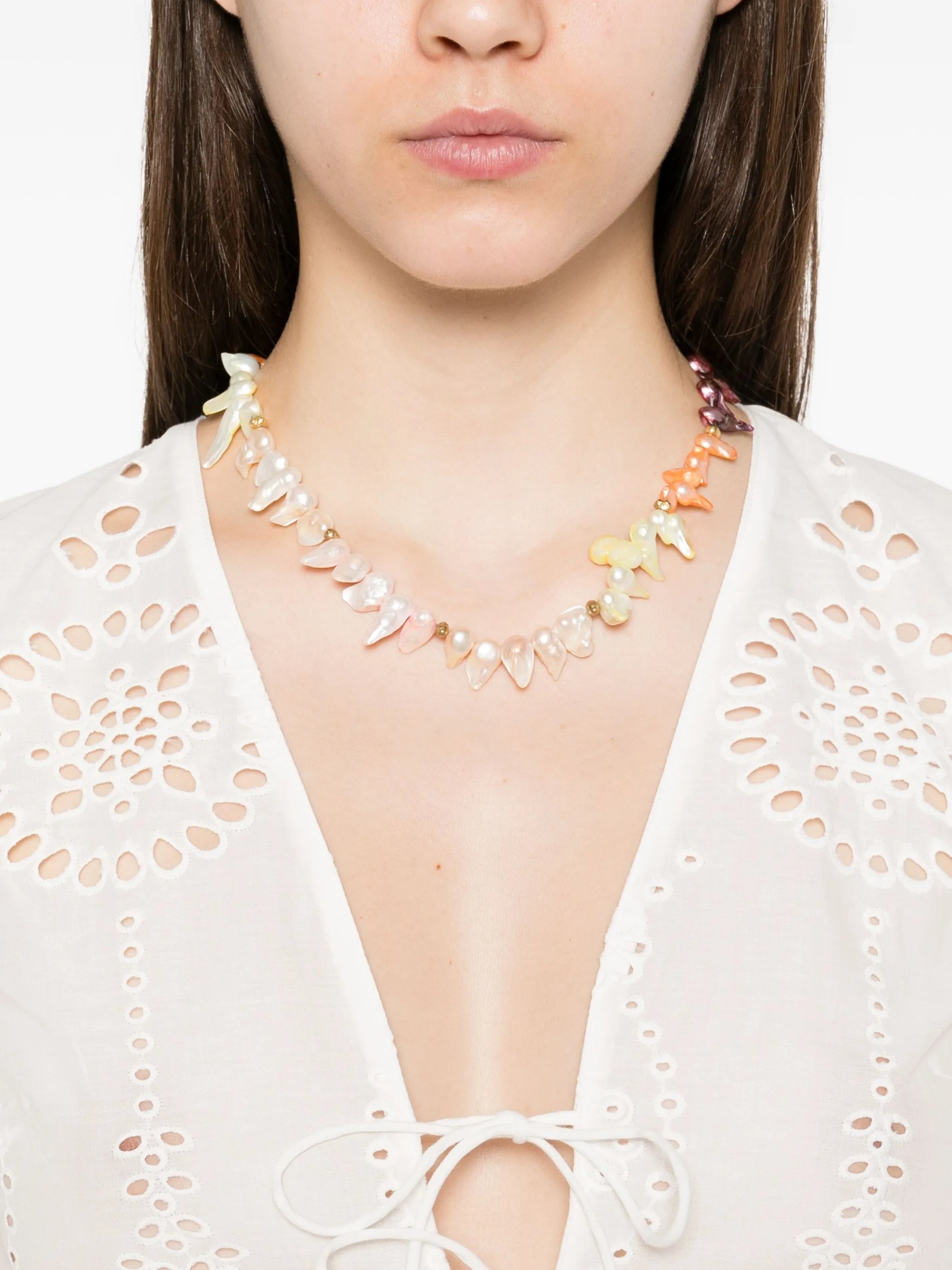 broderie anglaise mini dress