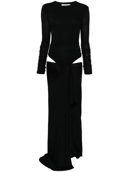 cut out-detail maxi dress