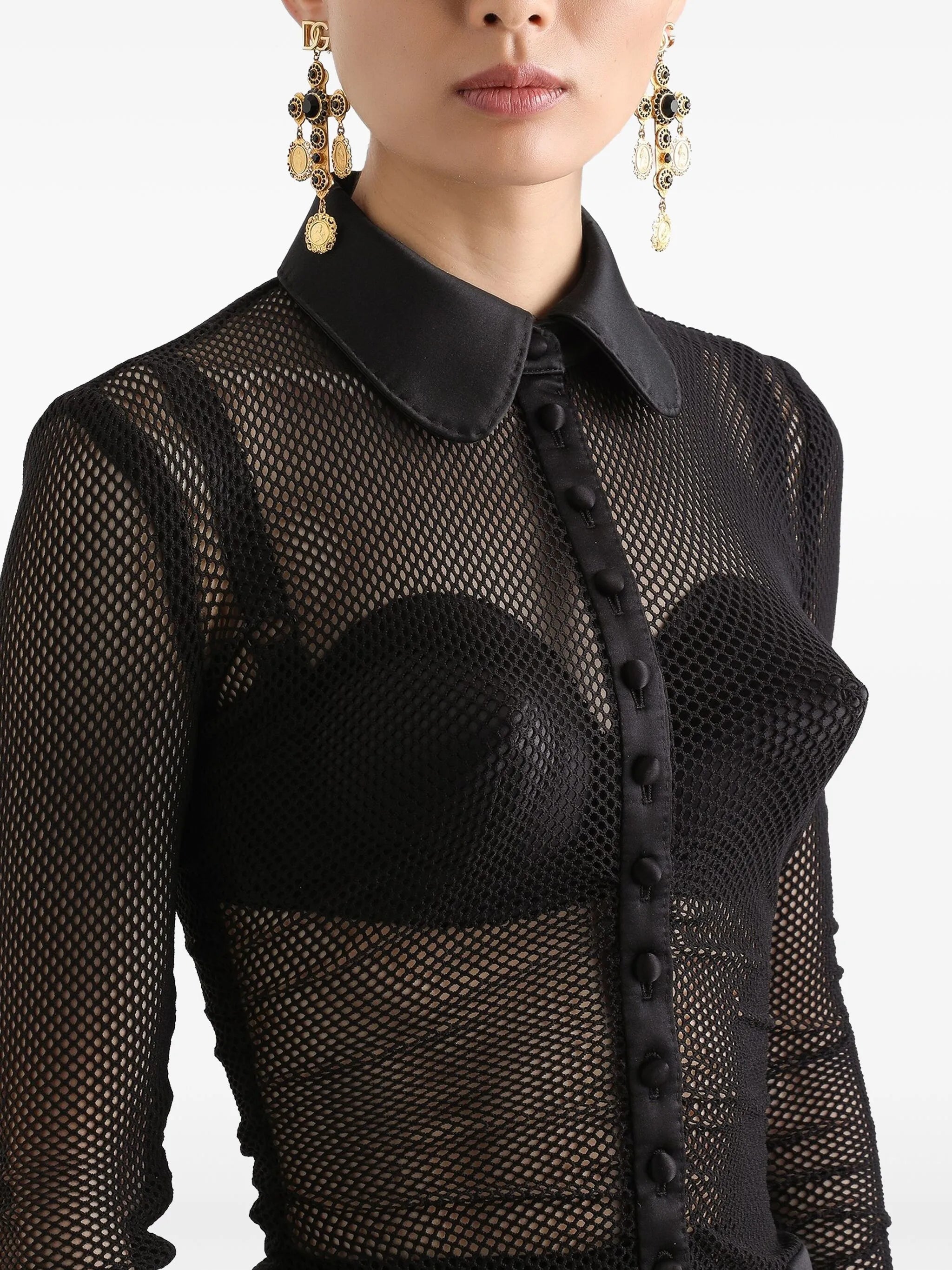 mesh shirt