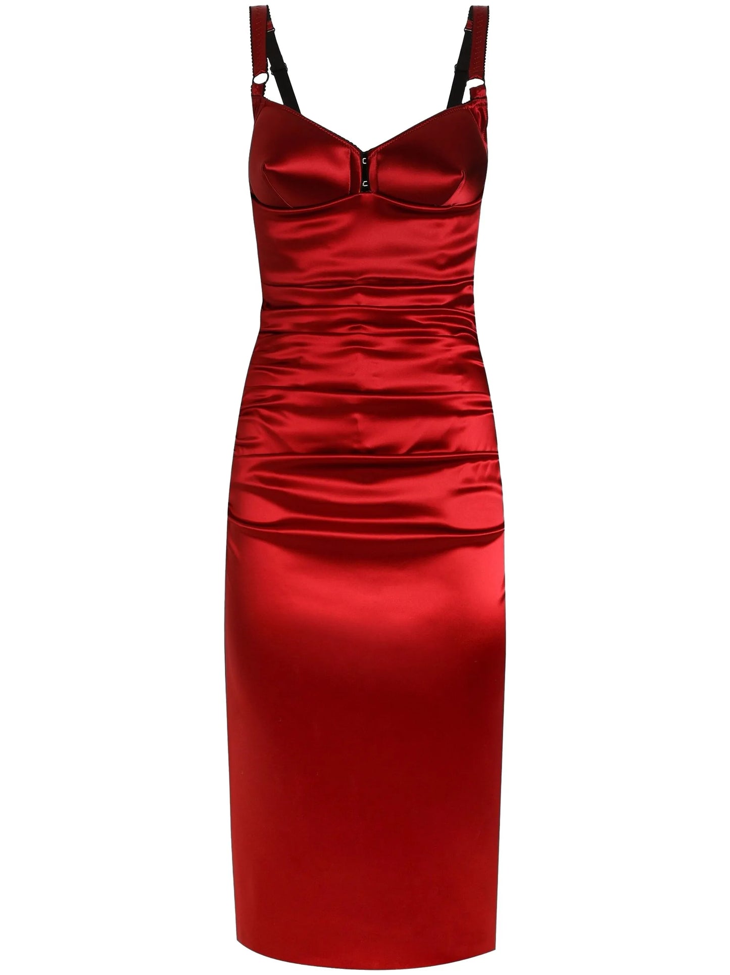 bustier midi dress