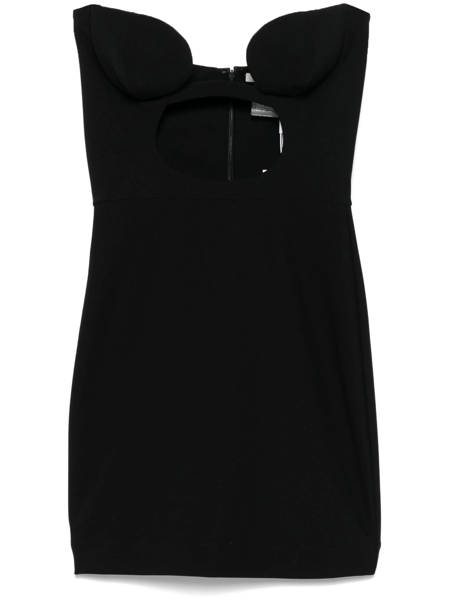 cut out-detail mini dress