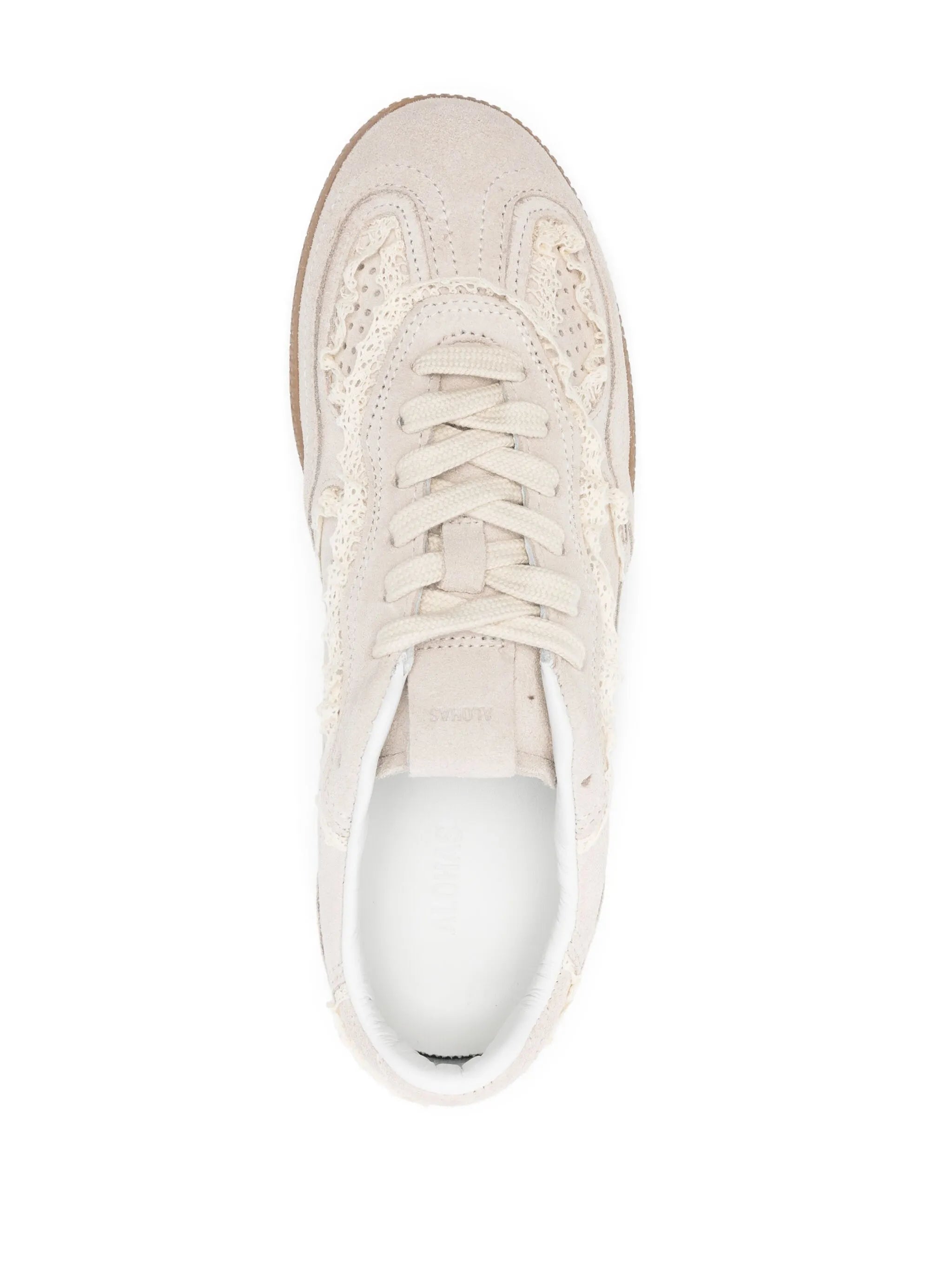 Tb.490 crochet-trim leather sneakers