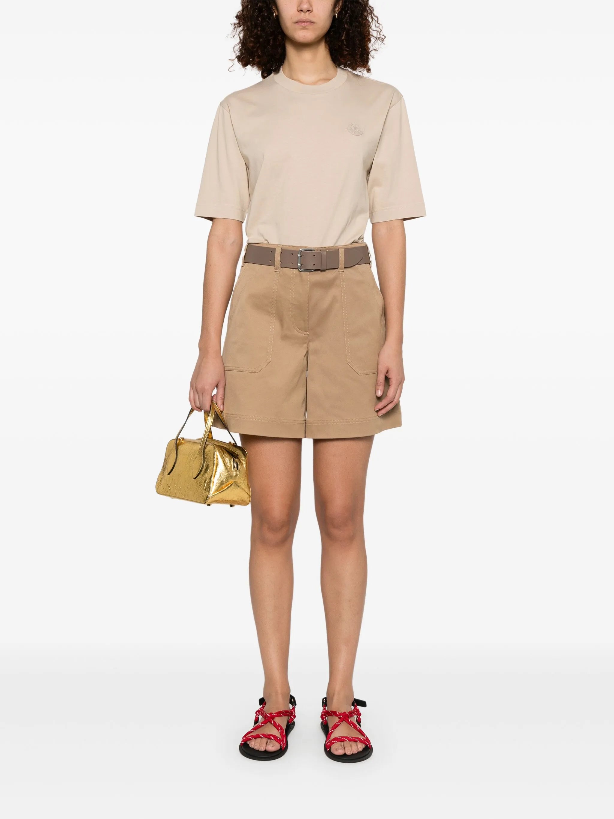 gabardine shorts