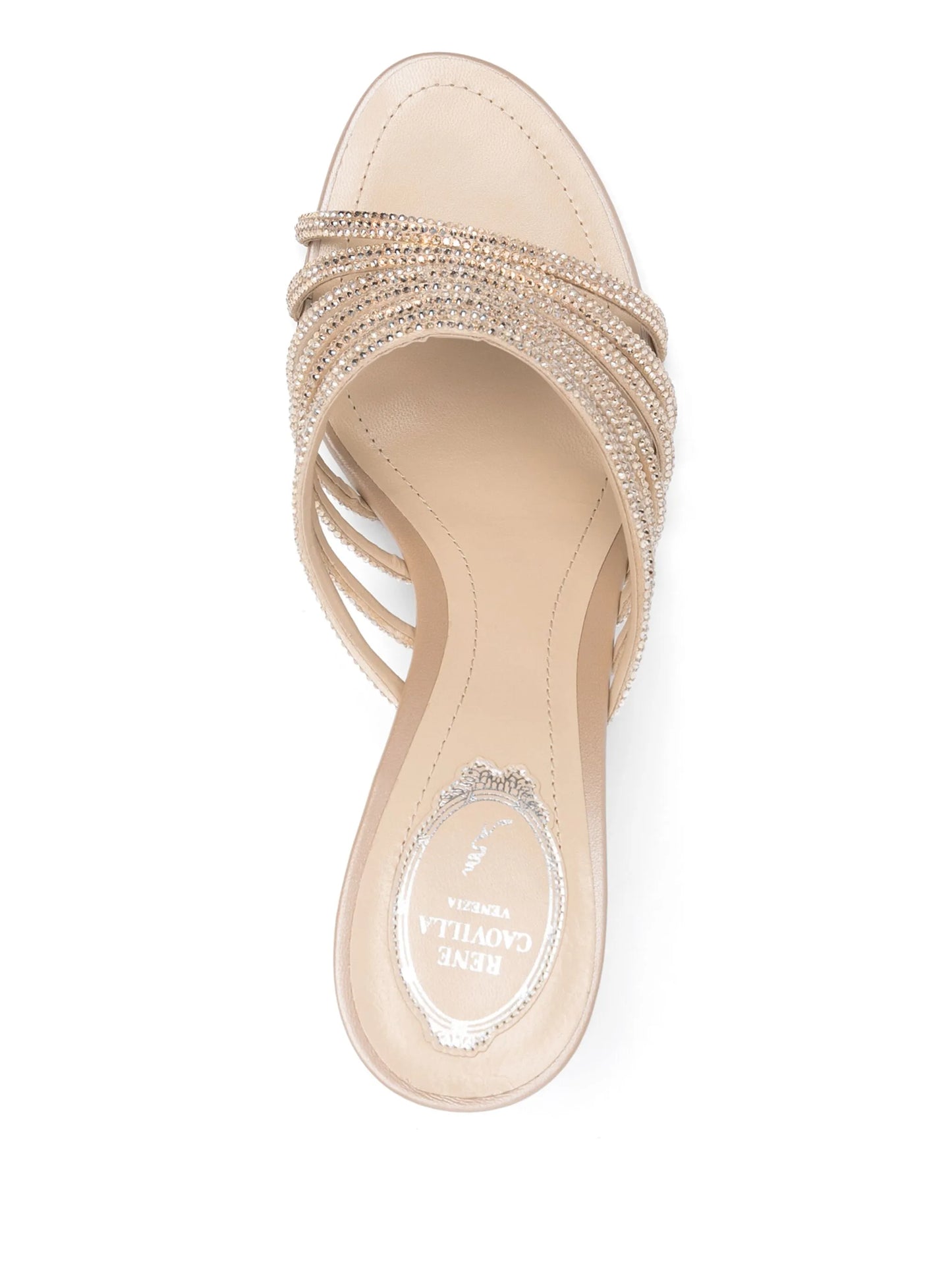 crystal-embellished sandals