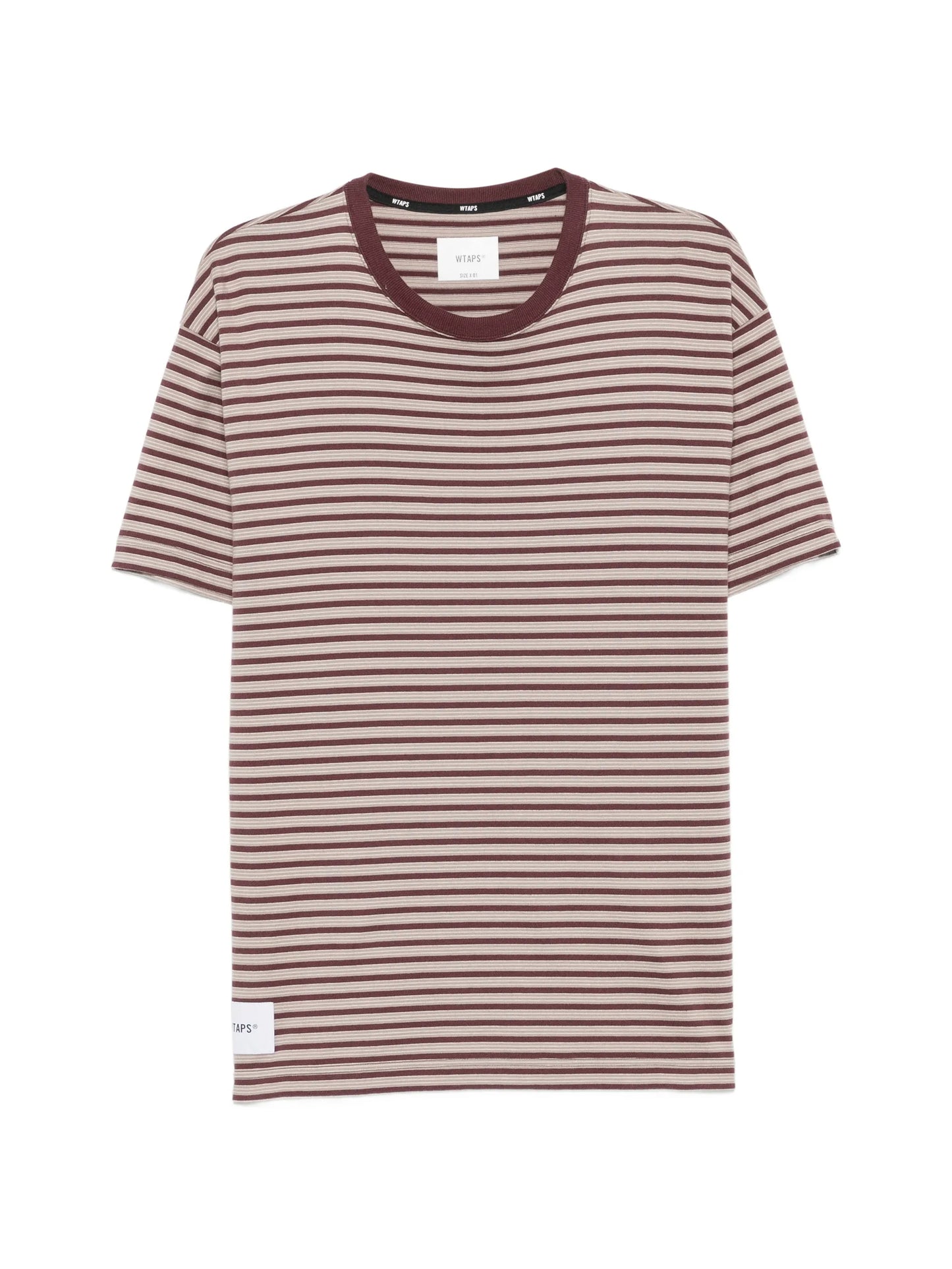 striped crew-neck T-shirt