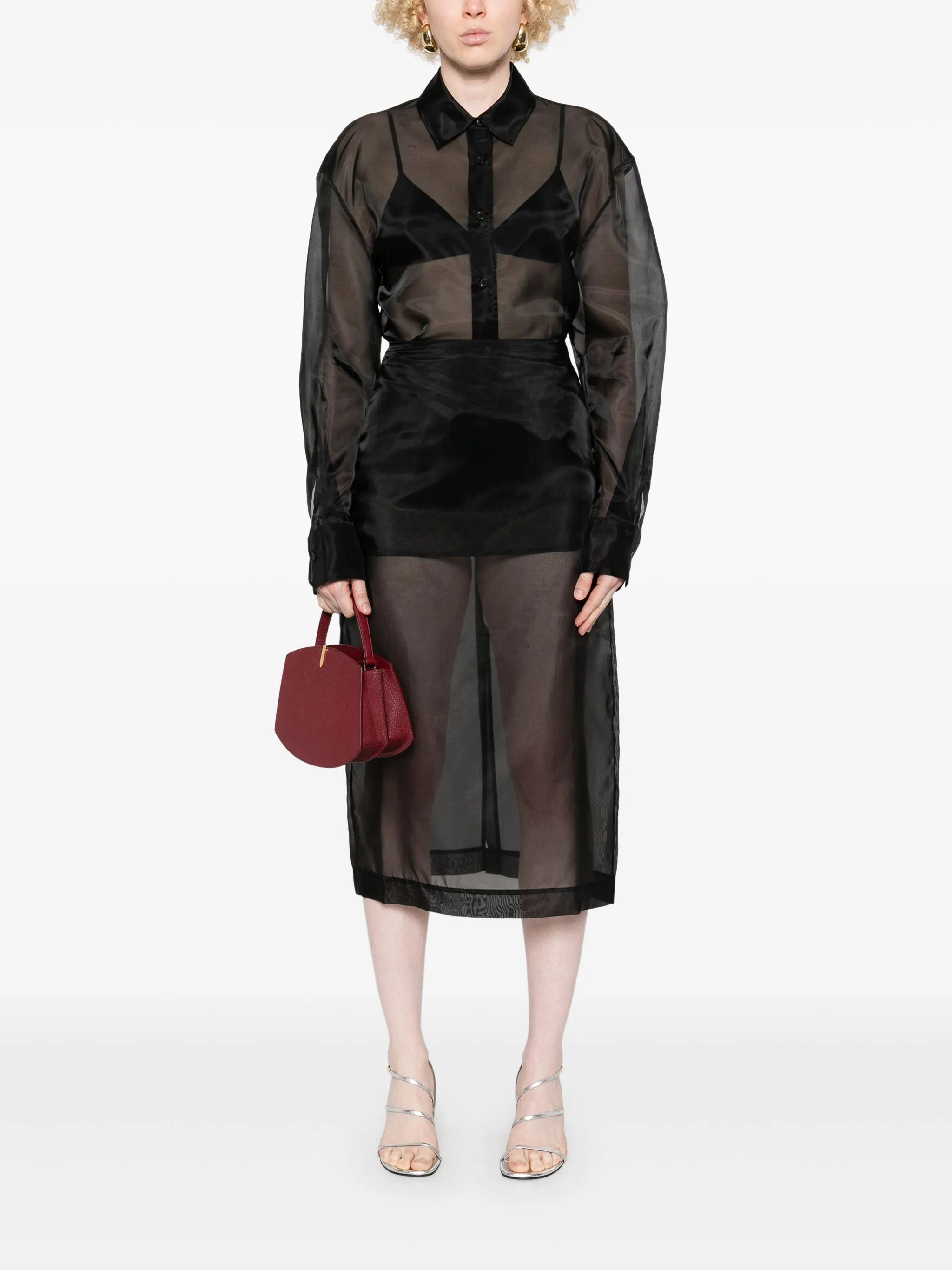 Peri sheer shirt