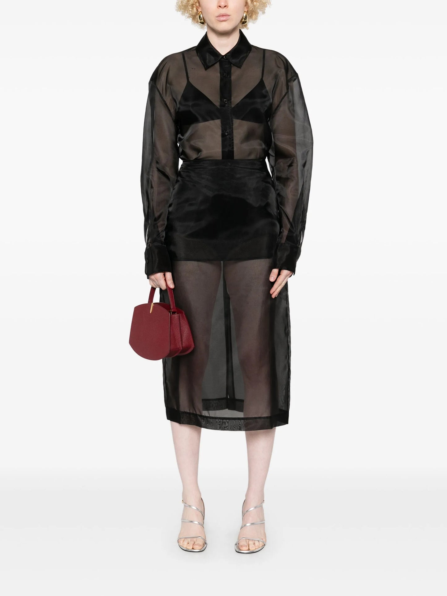 Peri sheer shirt