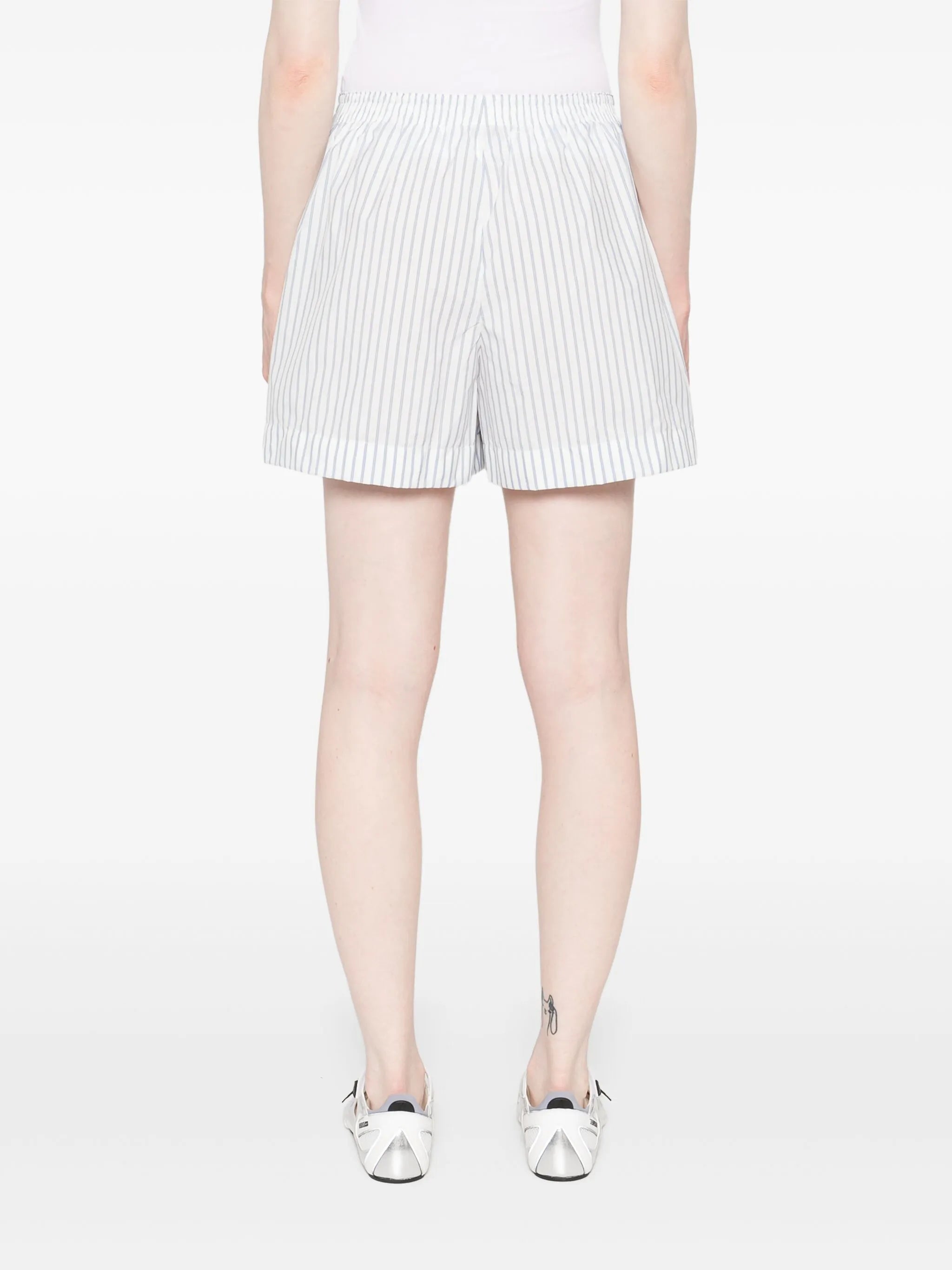 striped shorts