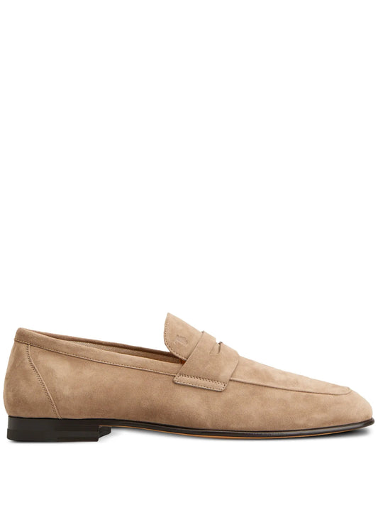 leather loafers