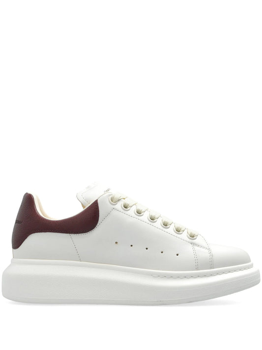 Oversized leather sneakers