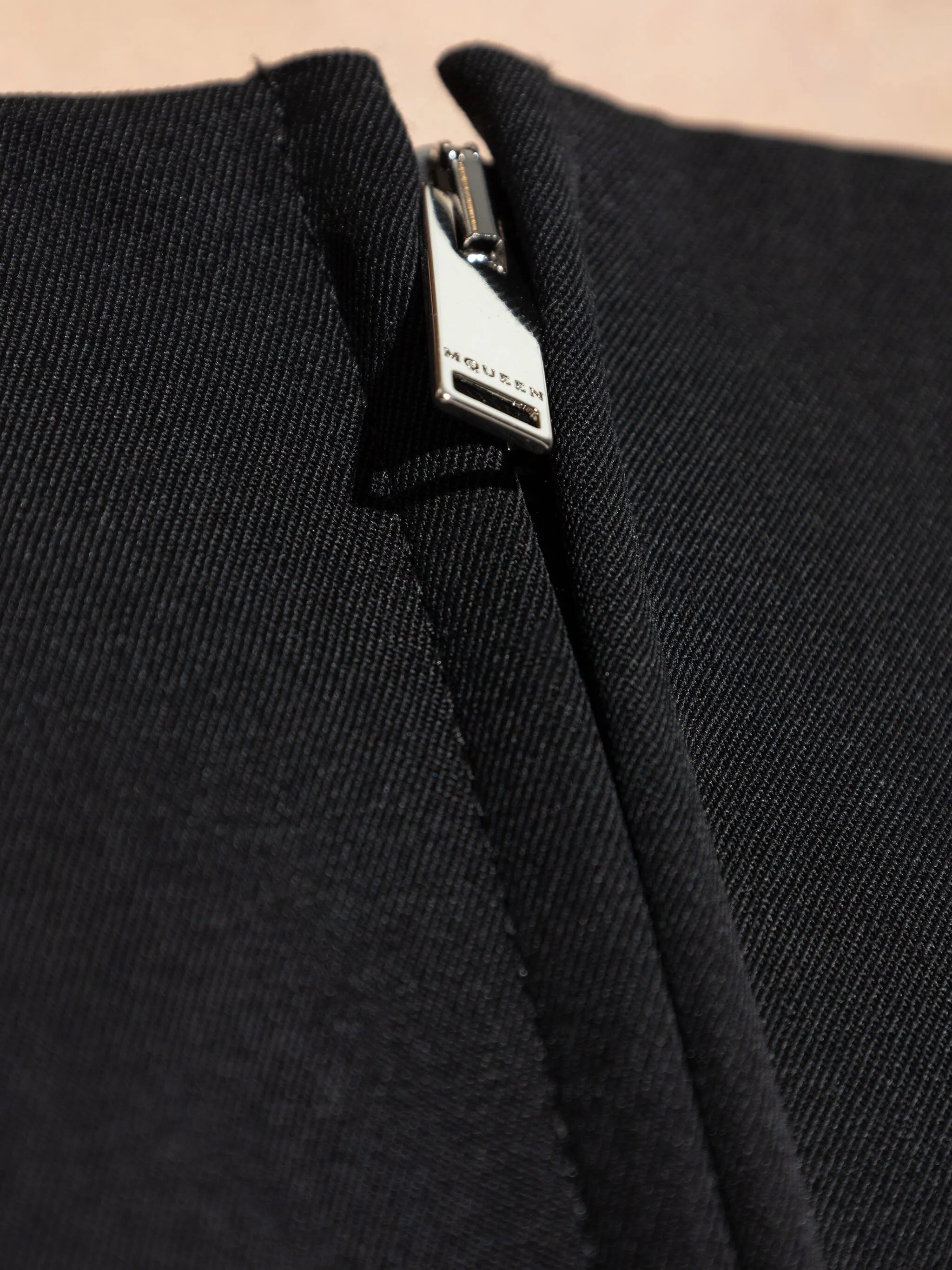 zip-up corset top