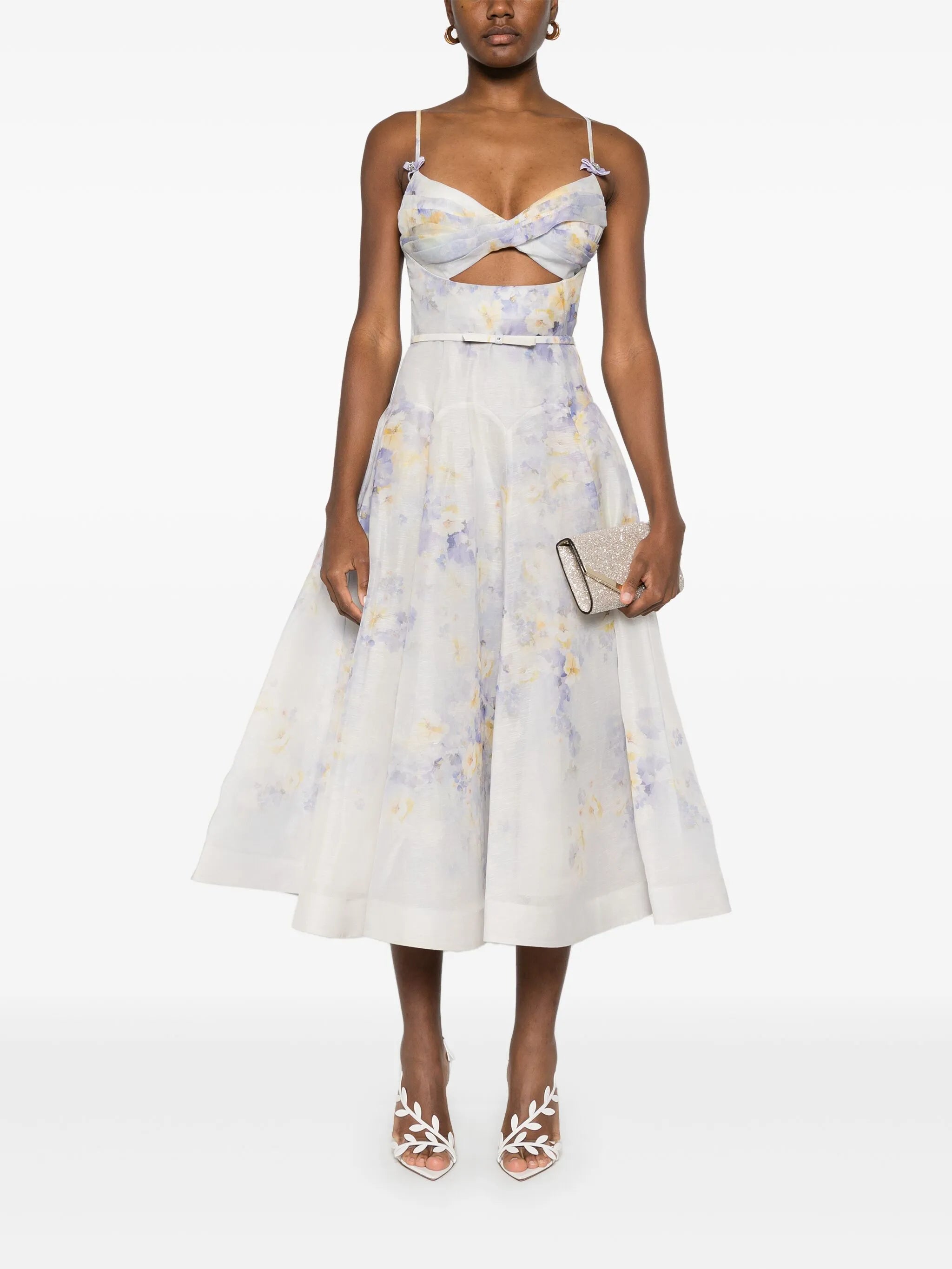Crush midi dress