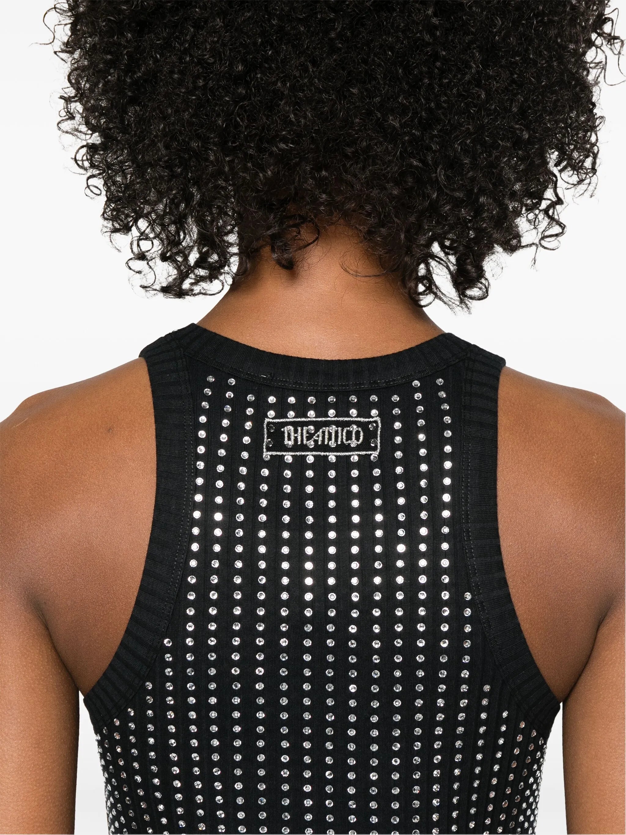 crystal-embellished tank top