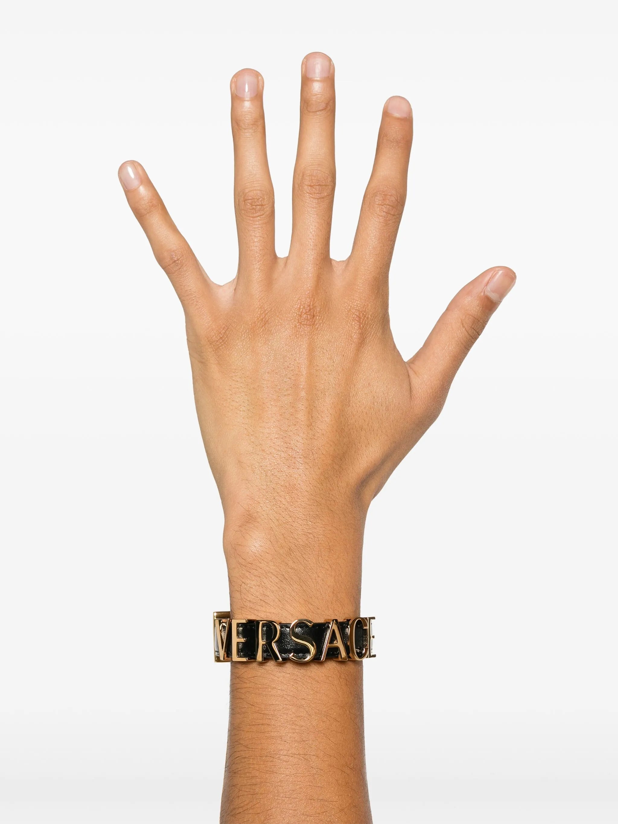 logo-plaque bracelet