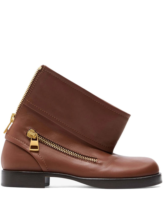 leather ankle boots