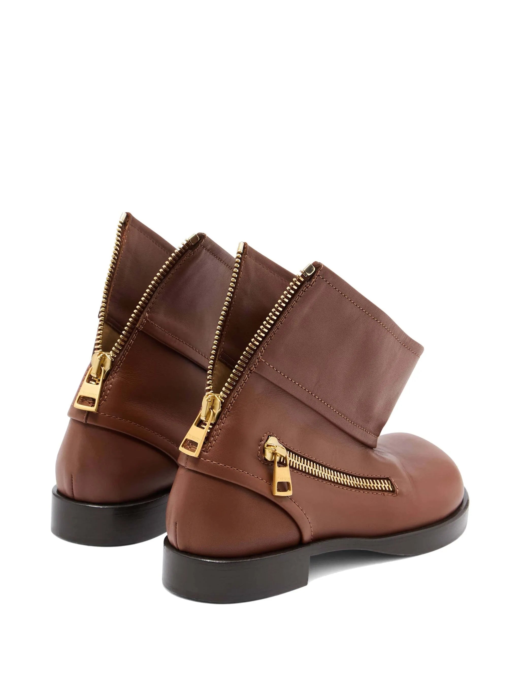 leather ankle boots