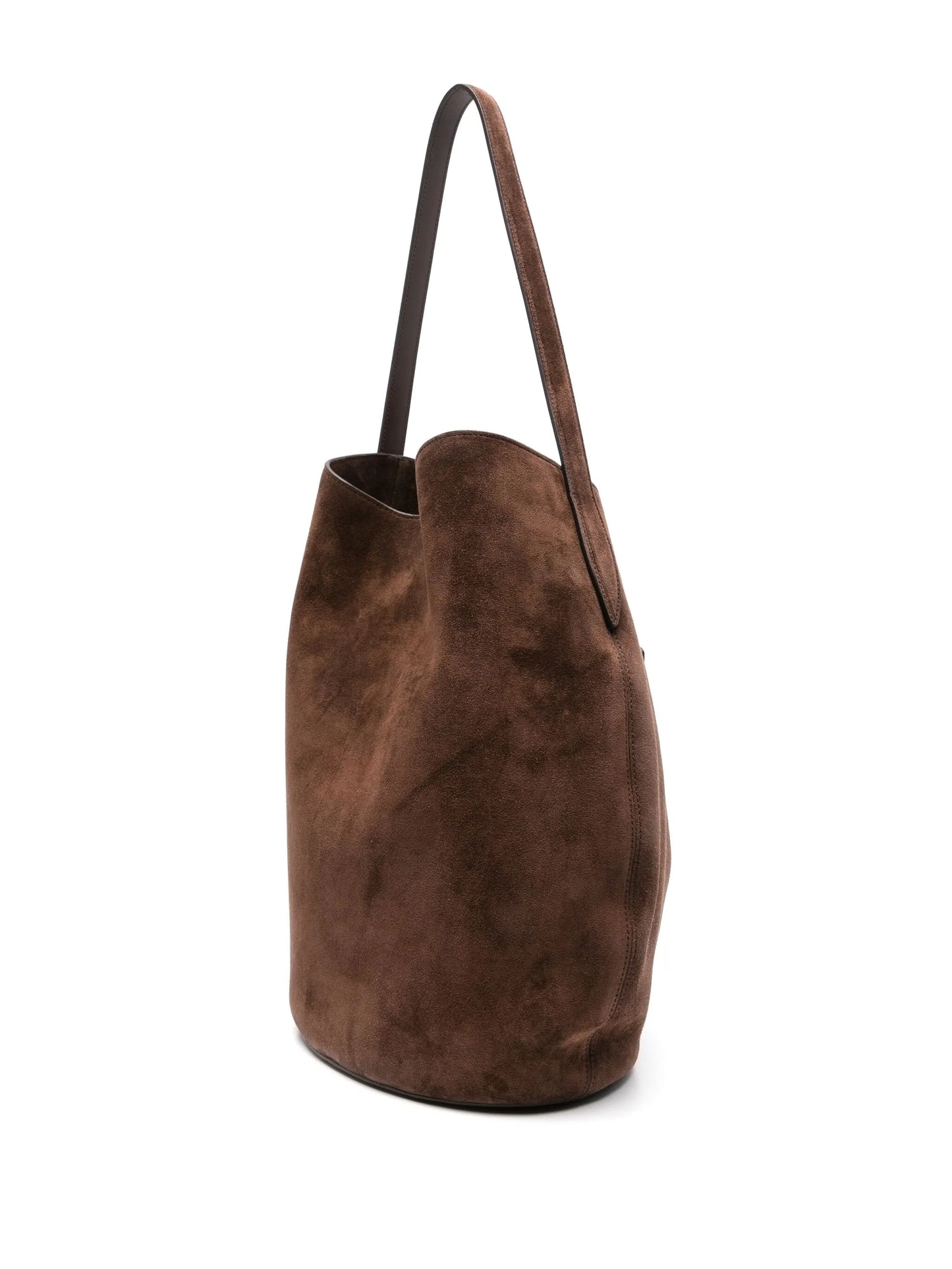 large buckle-detail shoulder bag