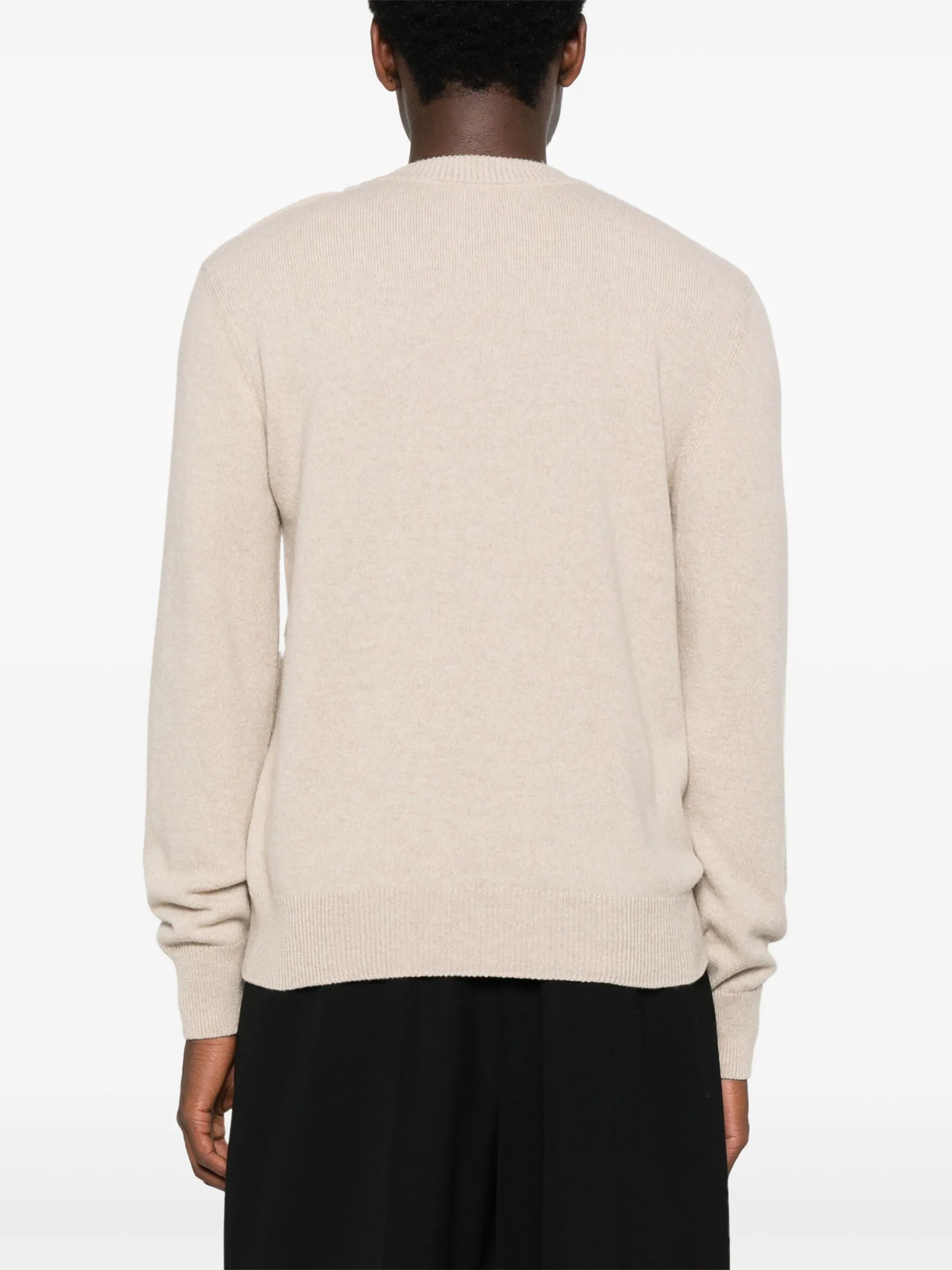 buttoned sweater