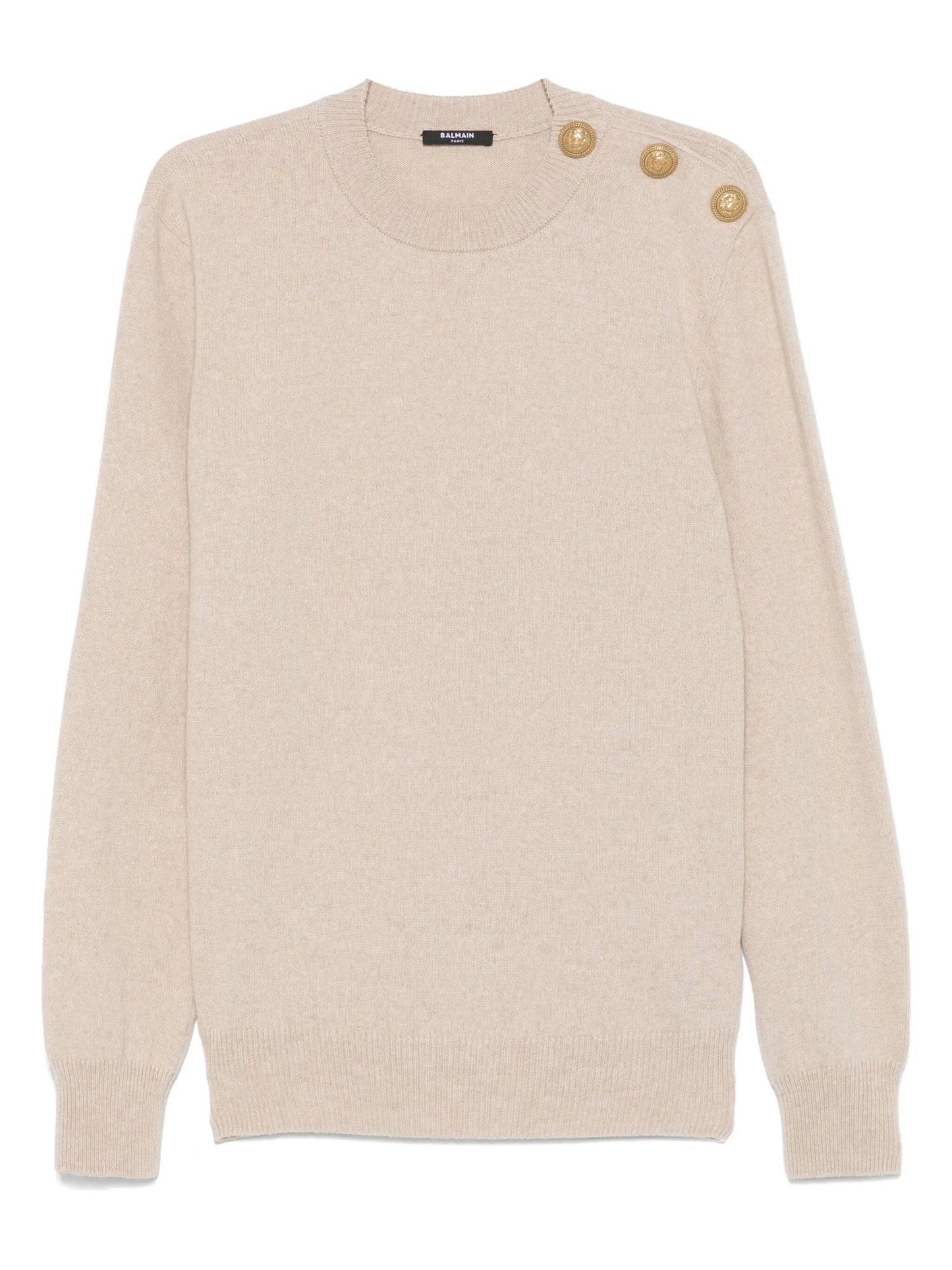 buttoned sweater