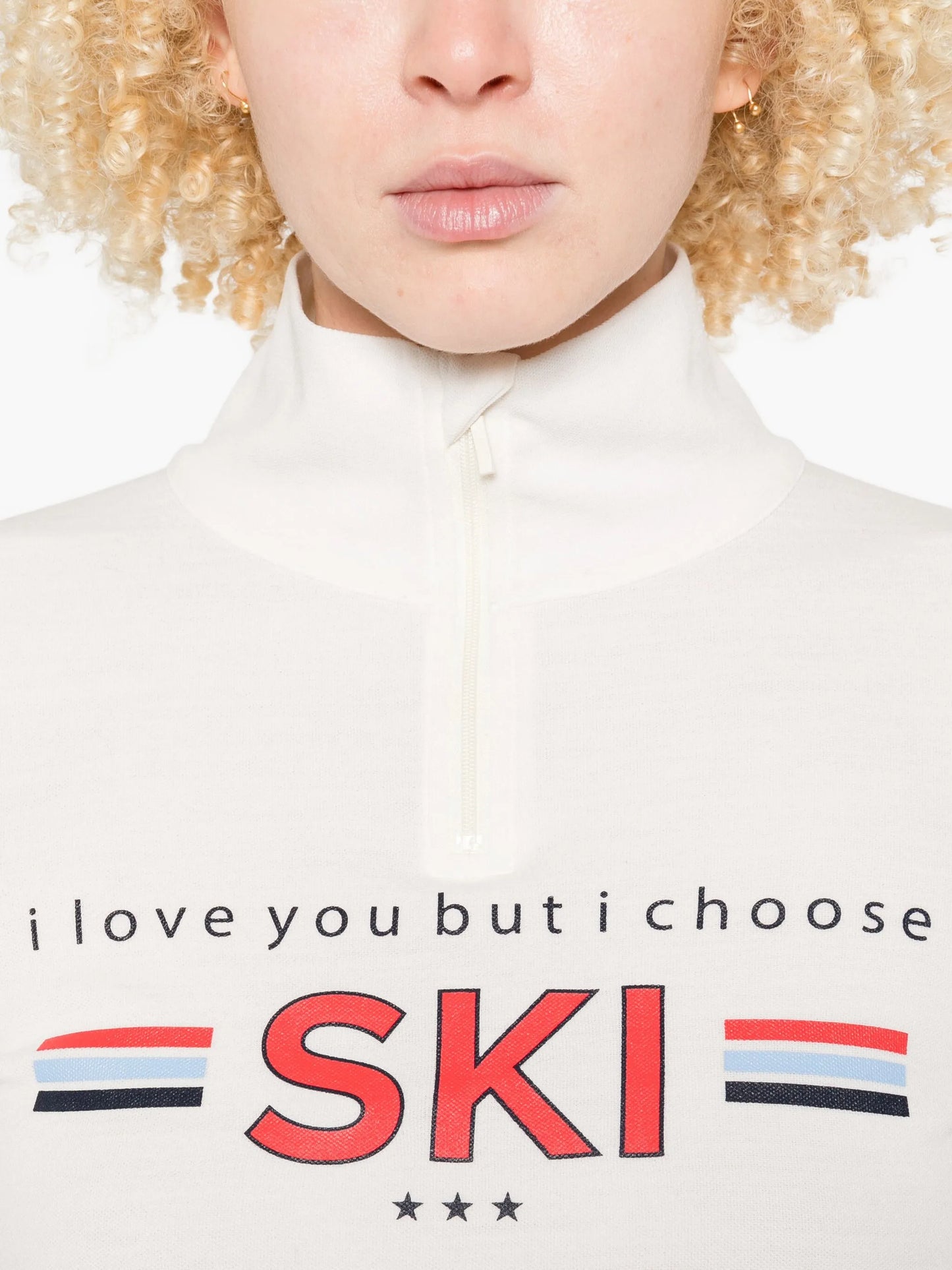 Bibi zip-up top