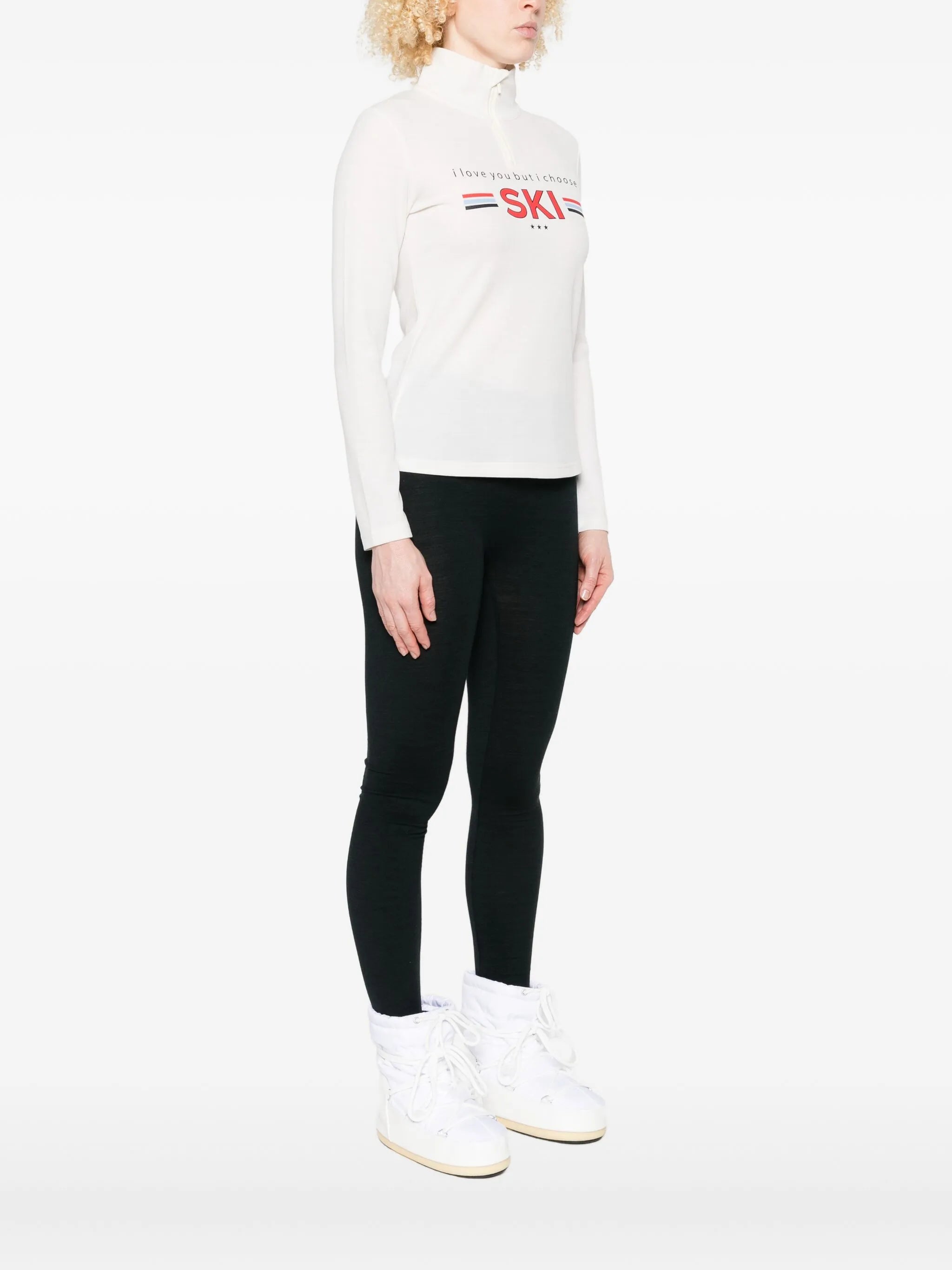 Bibi zip-up top