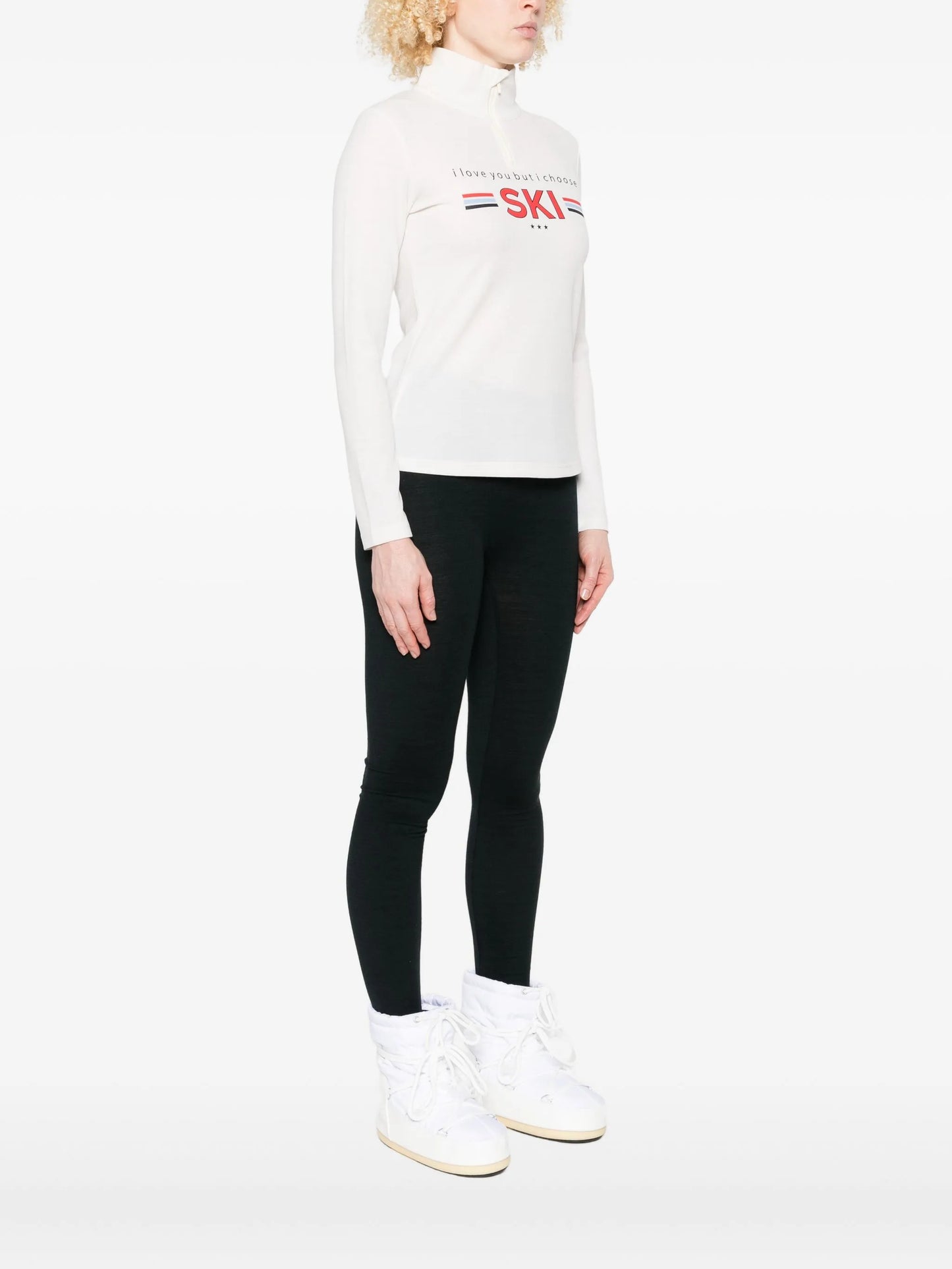 Bibi zip-up top