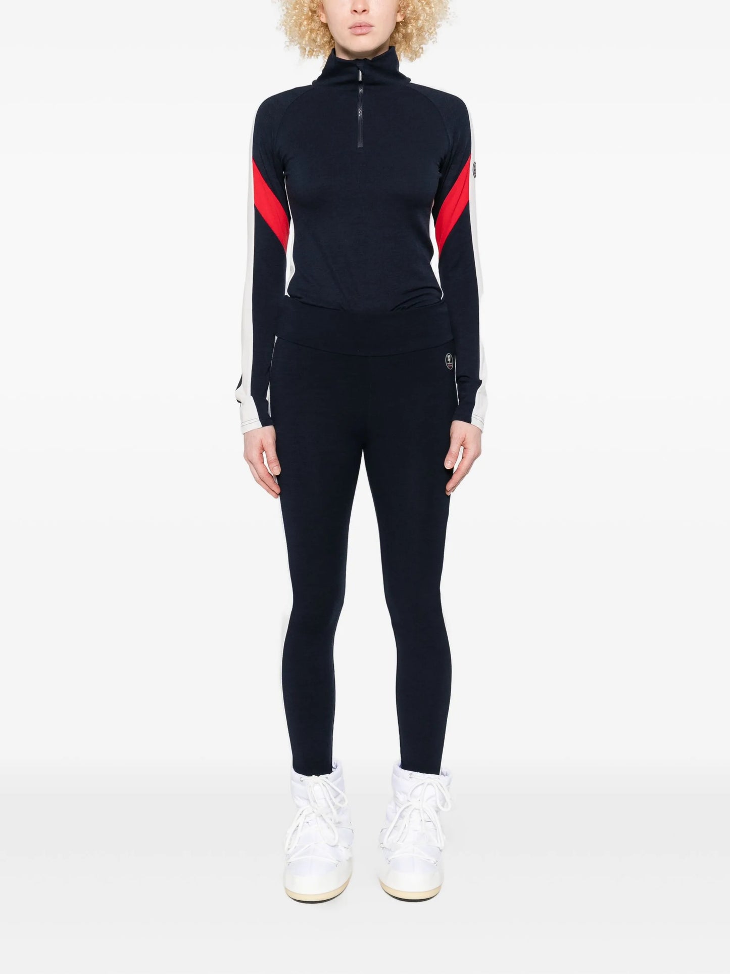 logo-patch leggings