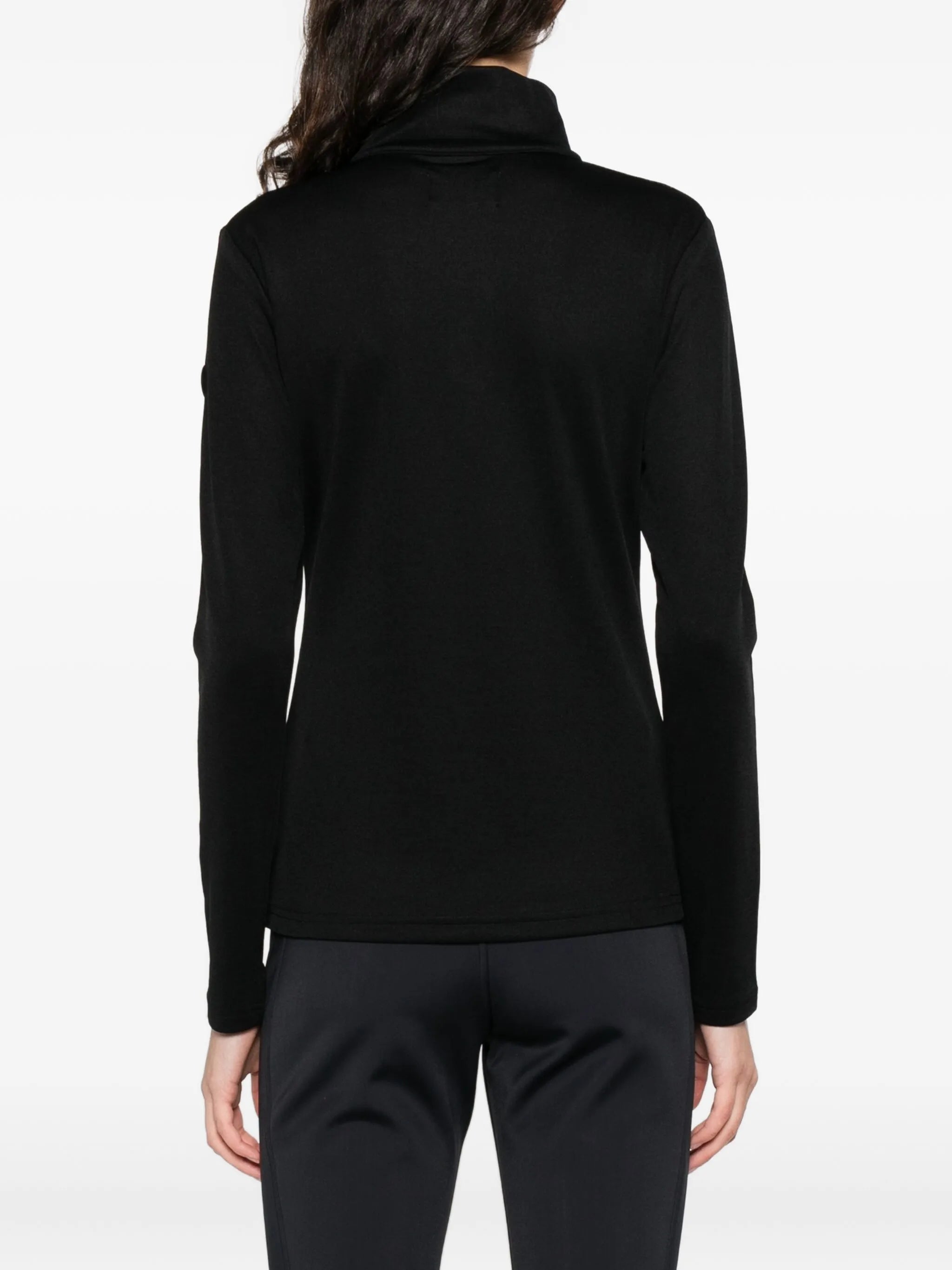 zipup high neck bibi performance top
