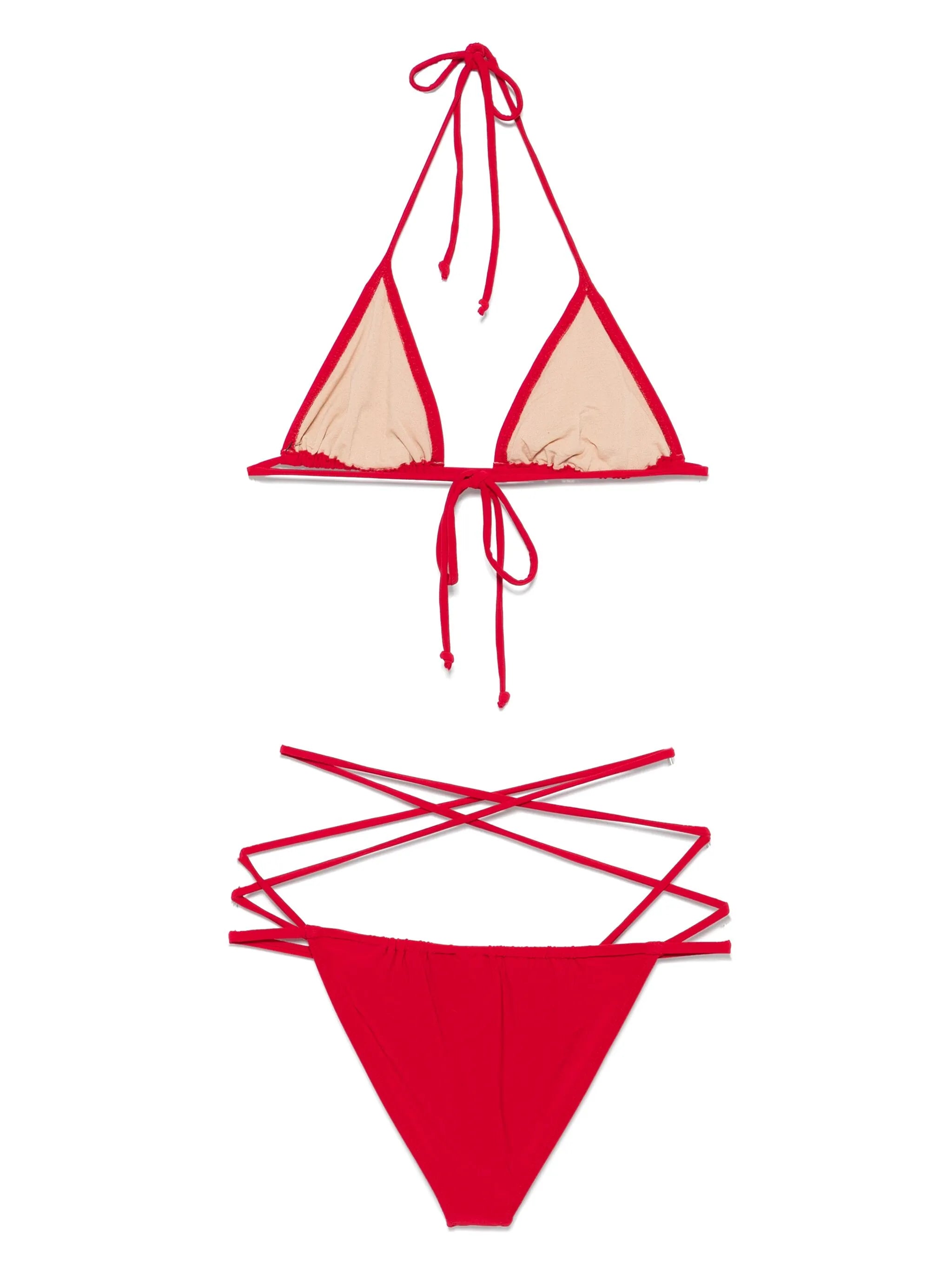criss-cross bikini