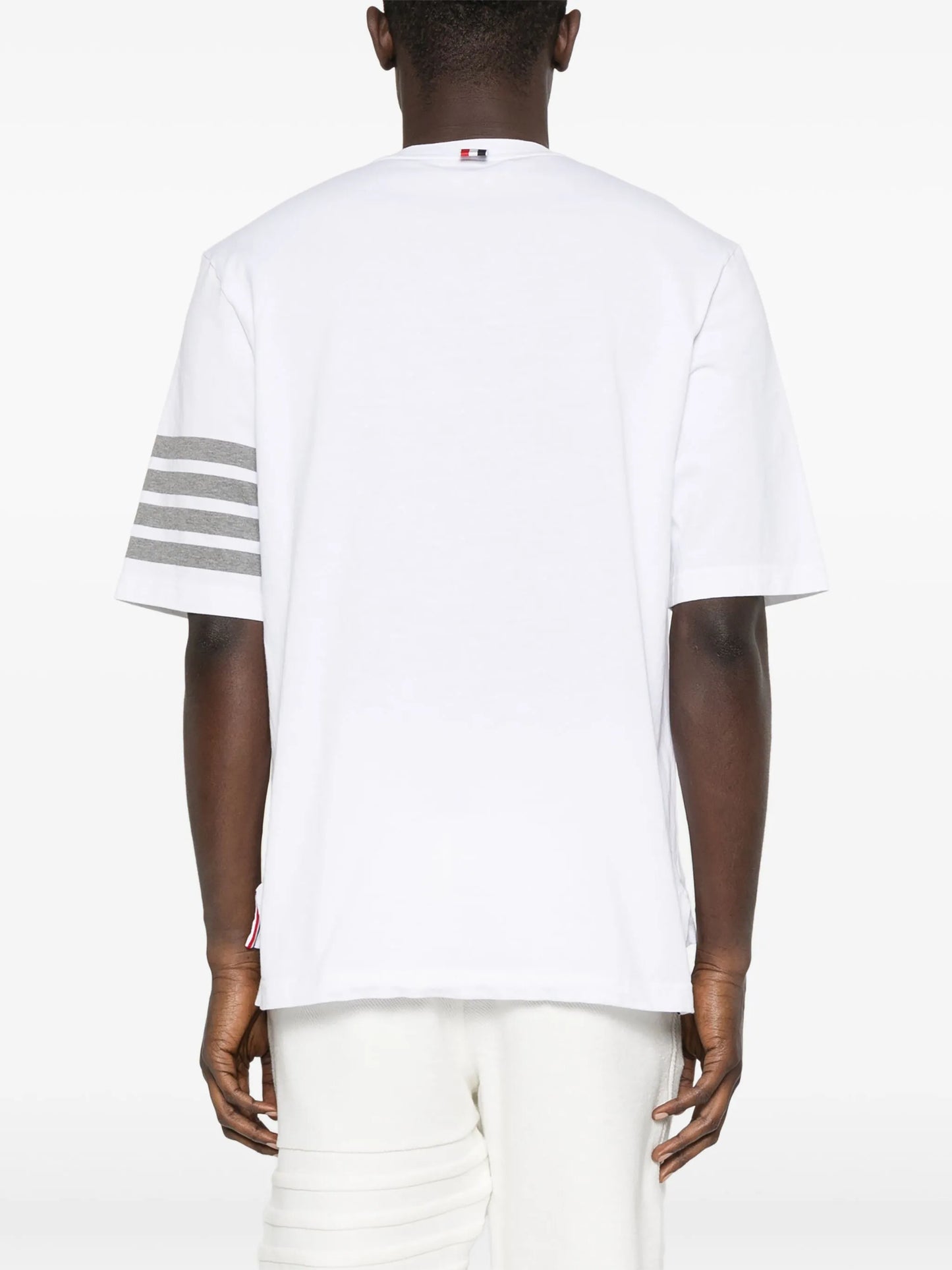 4-Bar mock-neck T-shirt