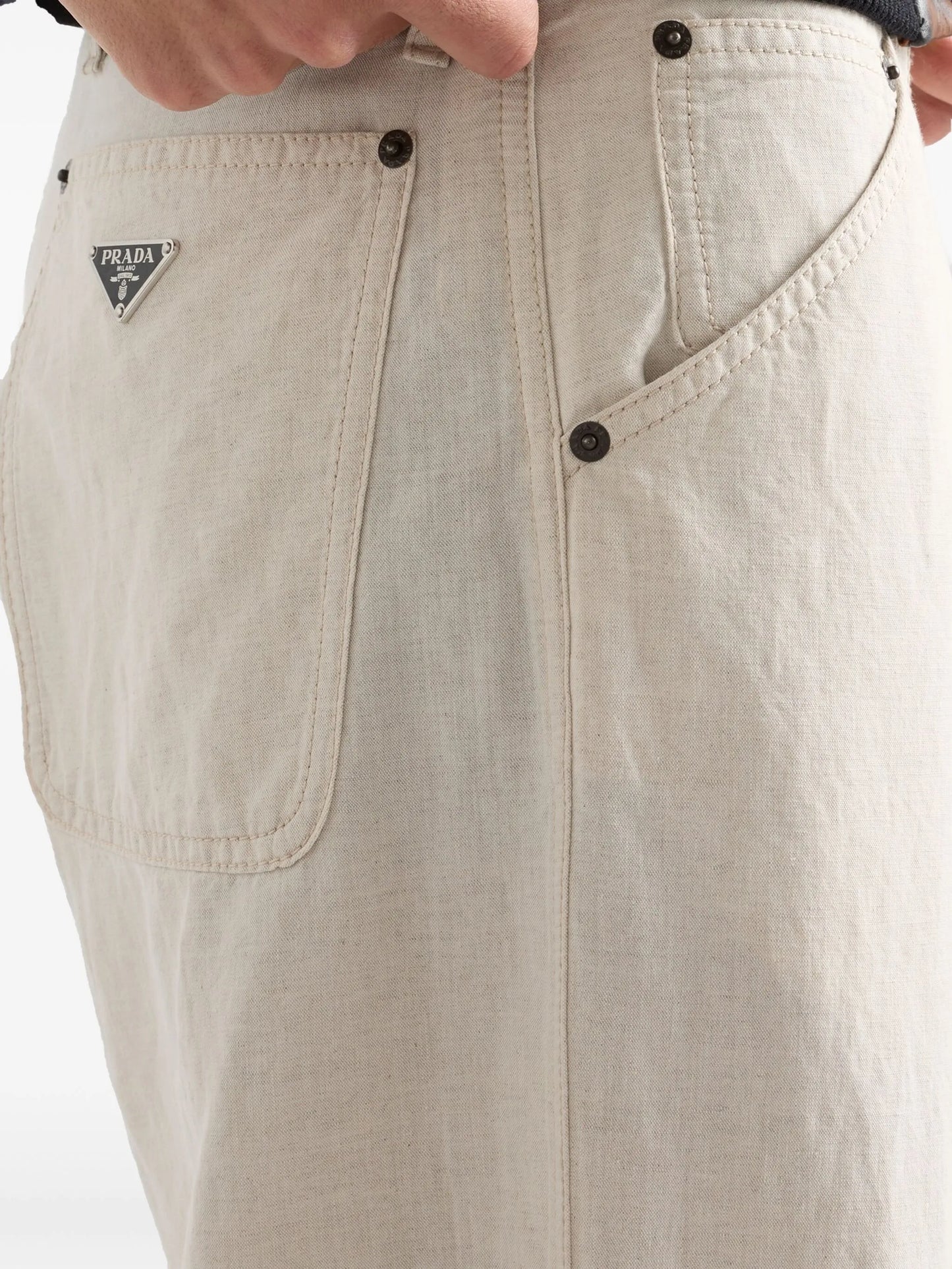 Chambray pants