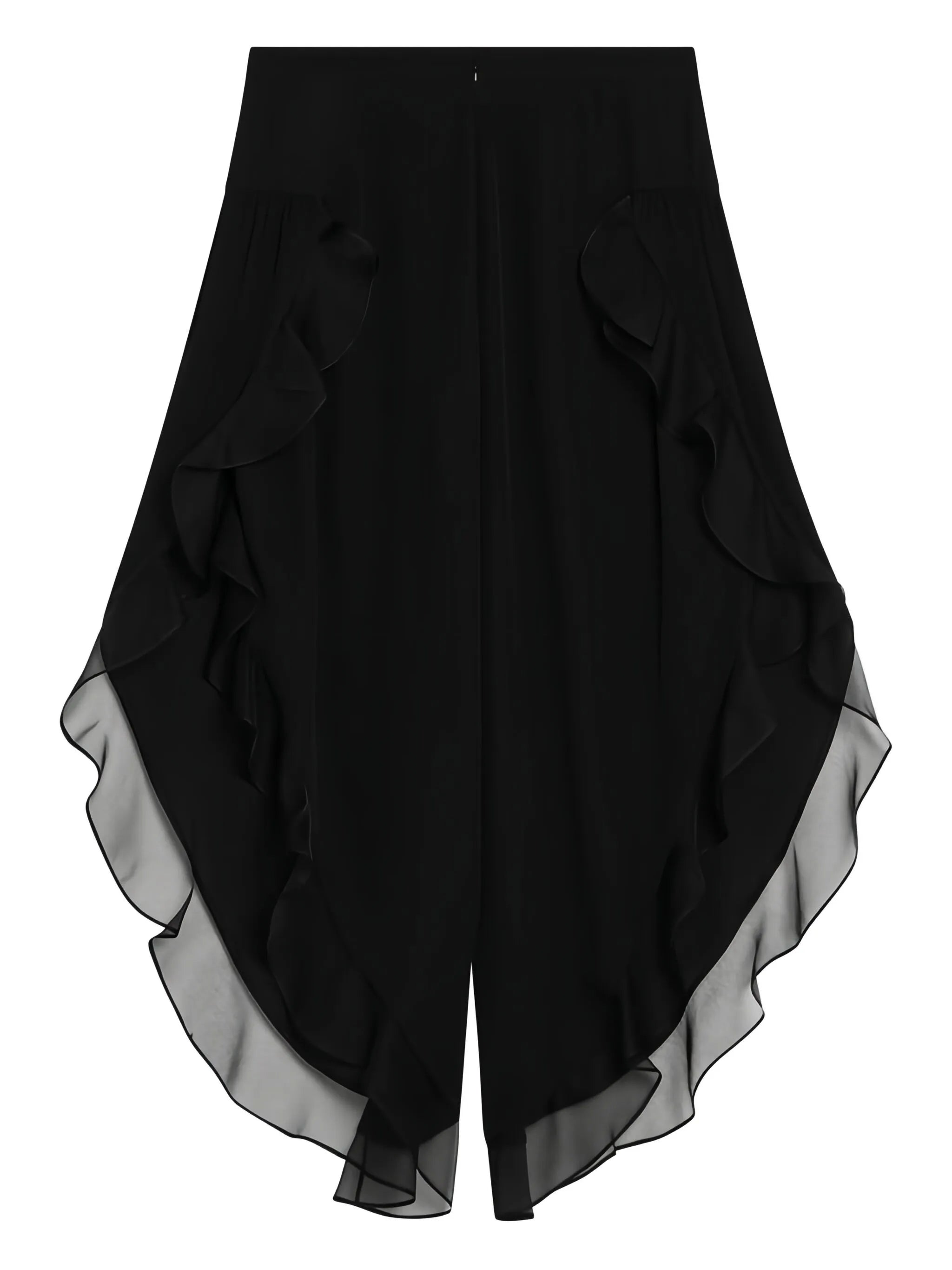 Georgette balloon trousers