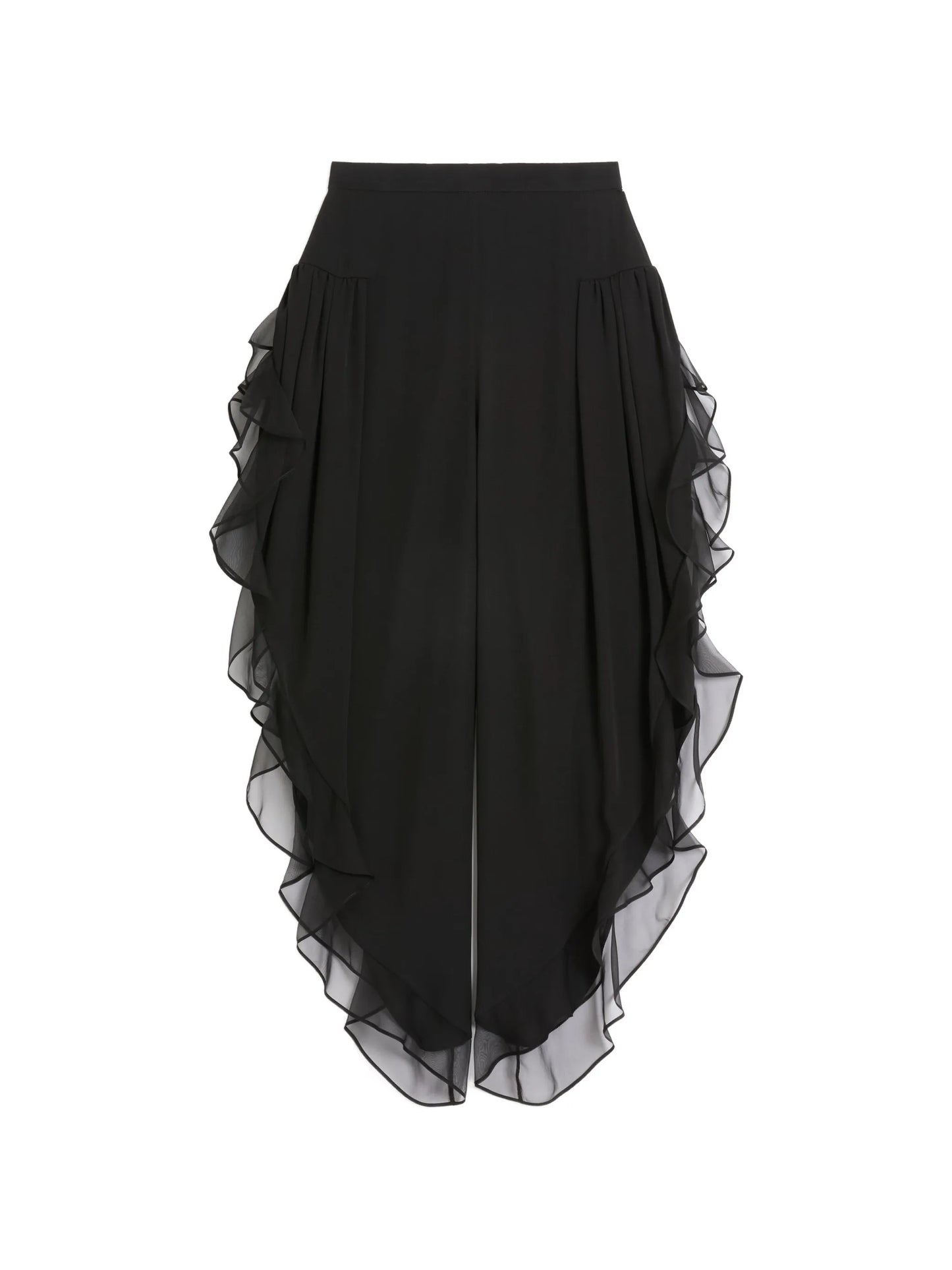 Georgette balloon trousers