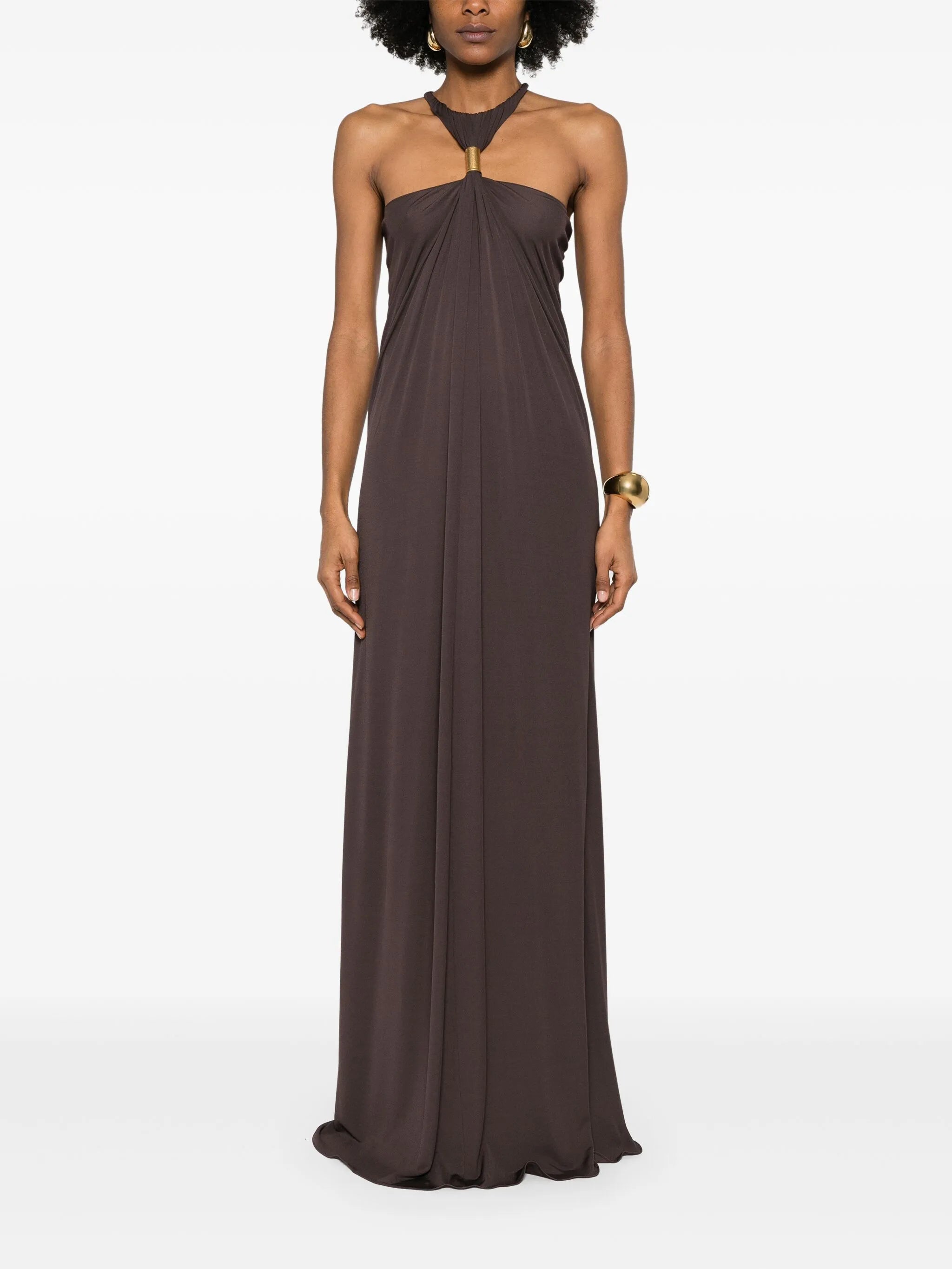 cut-out maxi dress