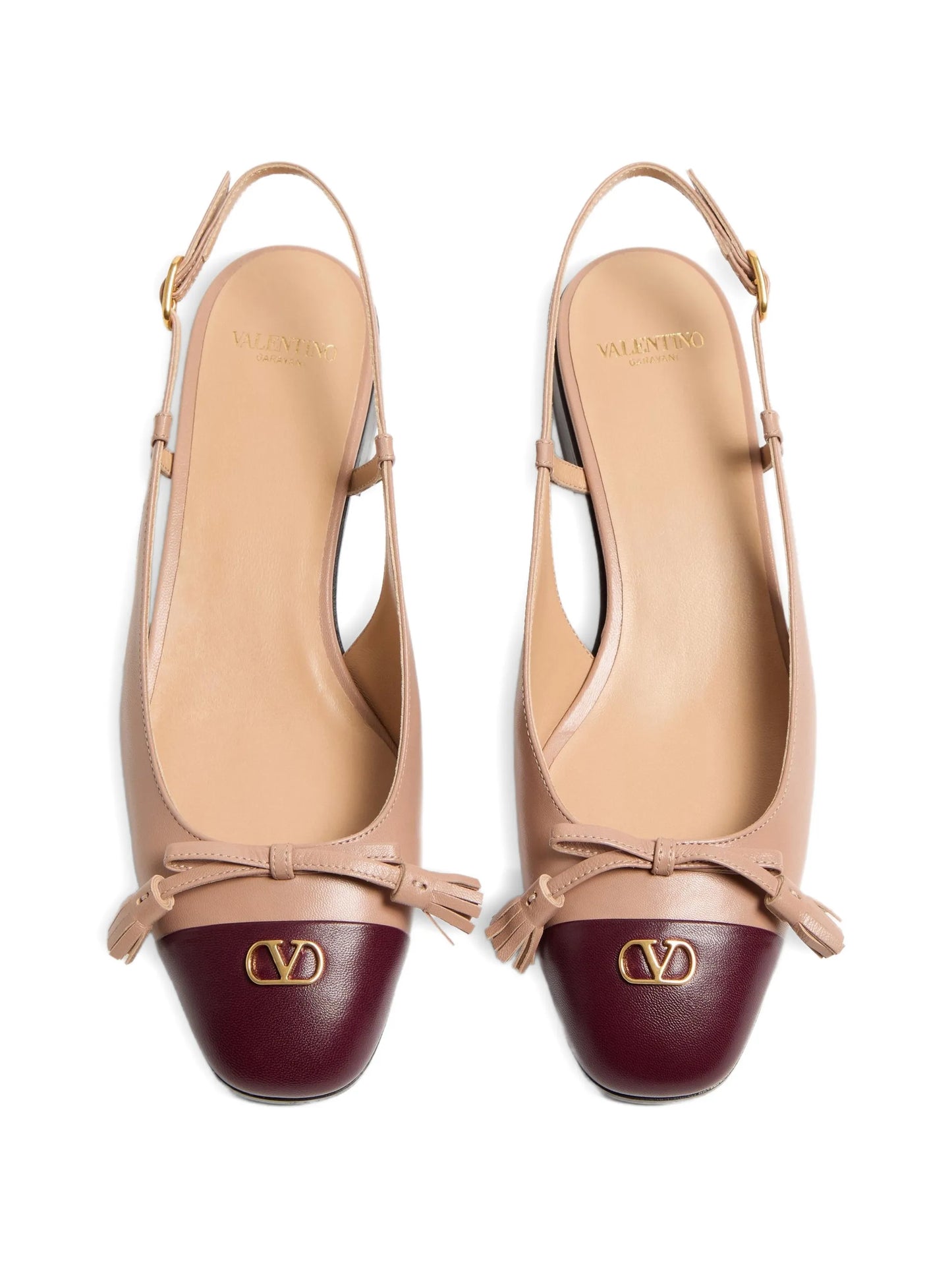 Valet Du Roi Kid slingback flat pumps
