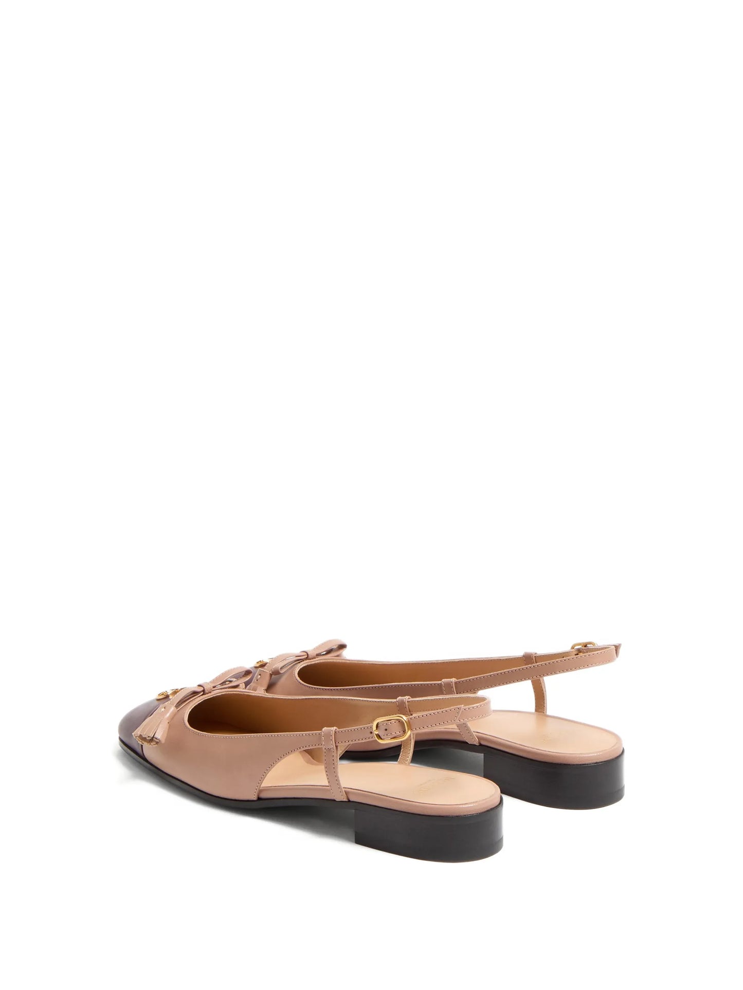 Valet Du Roi Kid slingback flat pumps