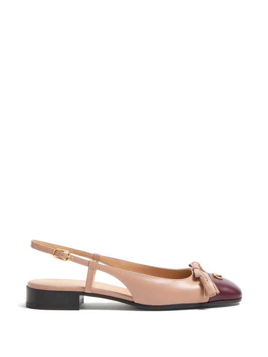 Valet Du Roi Kid slingback flat pumps