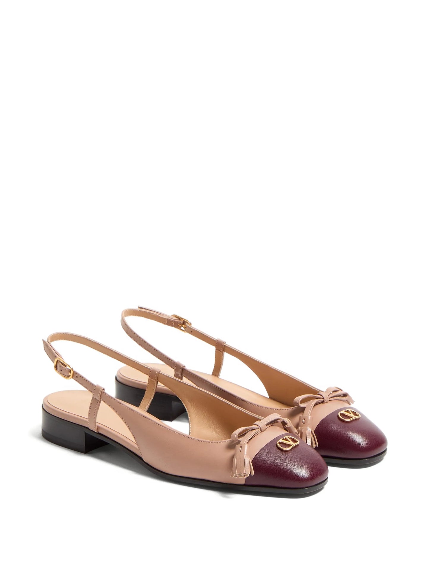 Valet Du Roi Kid slingback flat pumps