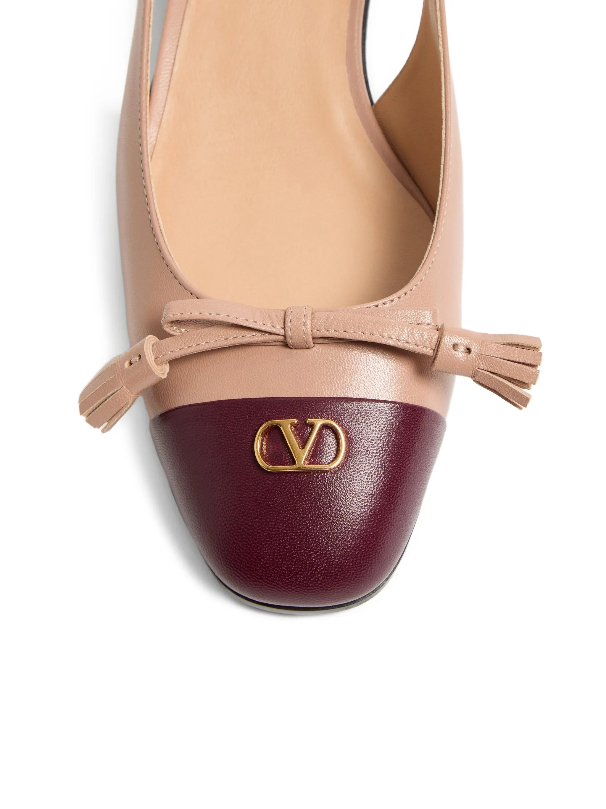 Valet Du Roi Kid slingback flat pumps
