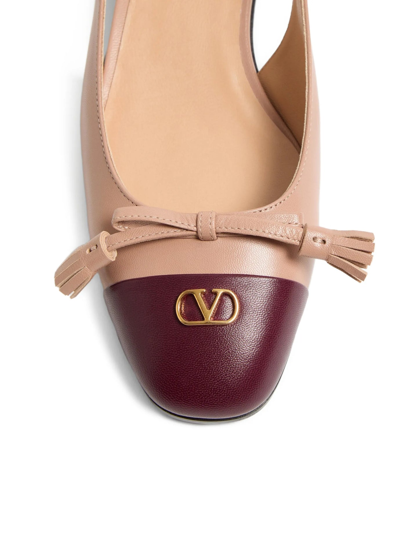 Valet Du Roi Kid slingback flat pumps