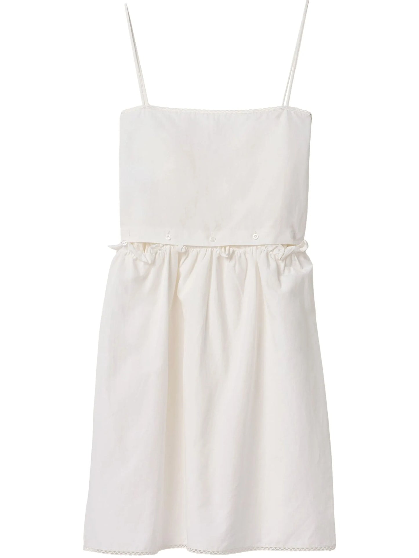 logo-print midi dress