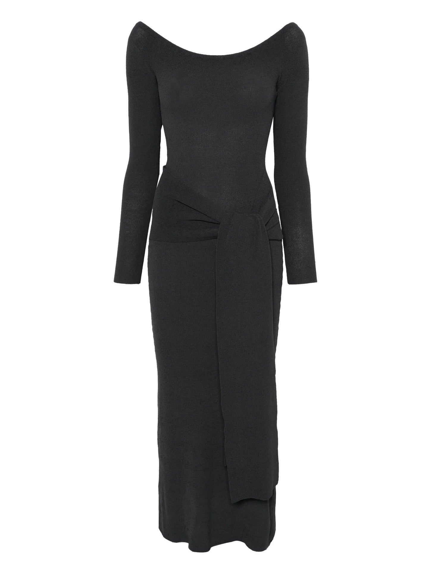 knitted maxi dress
